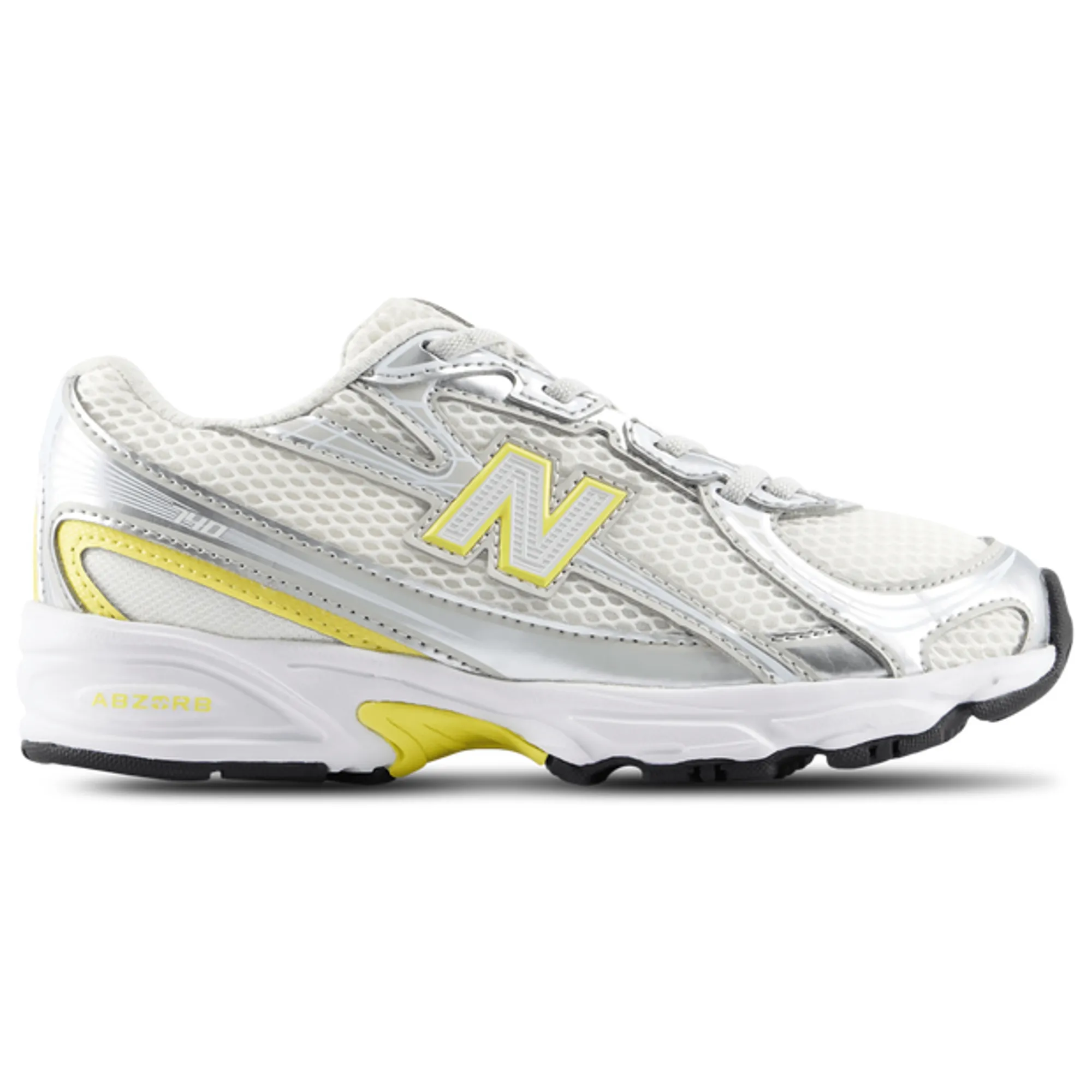 New Balance 740|Bungee Lace Toddler Trainers - Silver