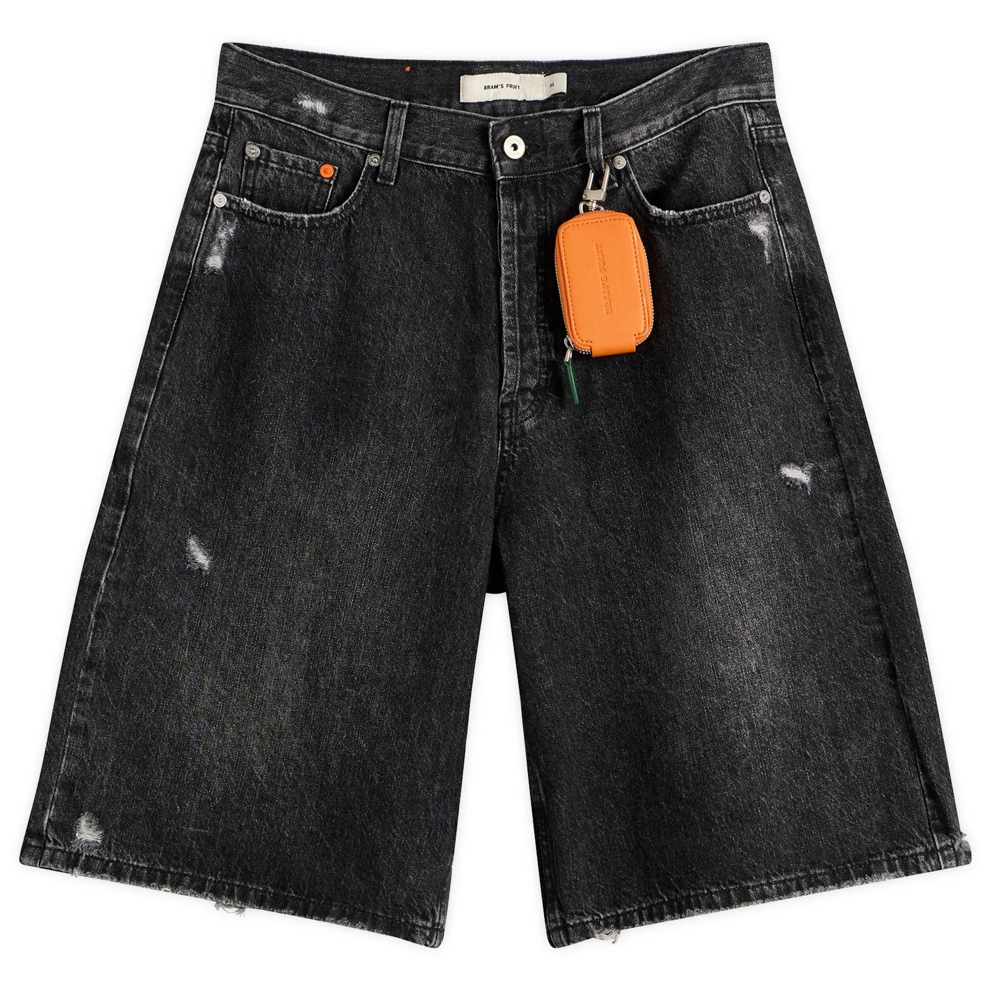 Bram's Fruit Men's Denim Shorts Washed Black