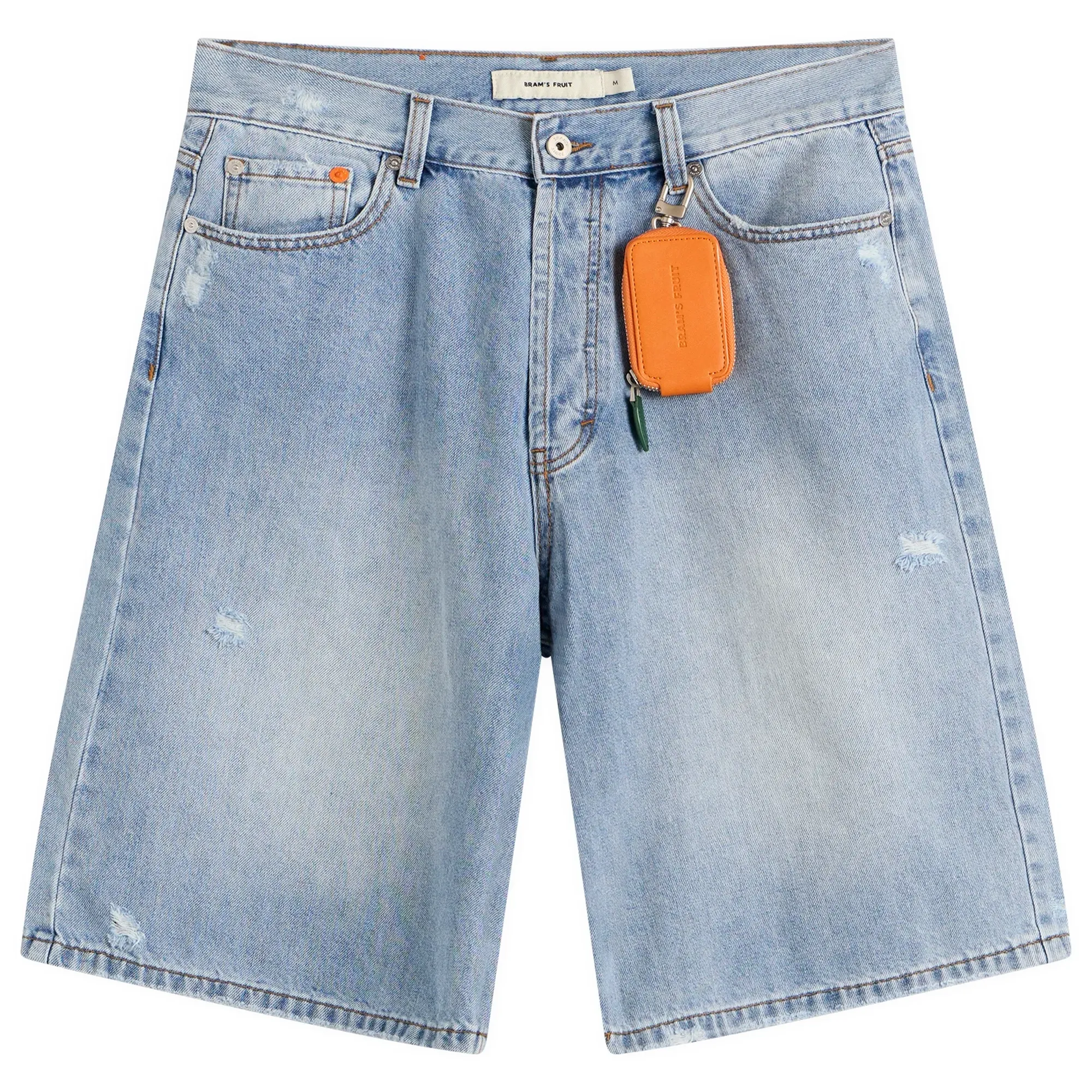 Bram's Fruit Men's Denim Shorts Washed Indigo