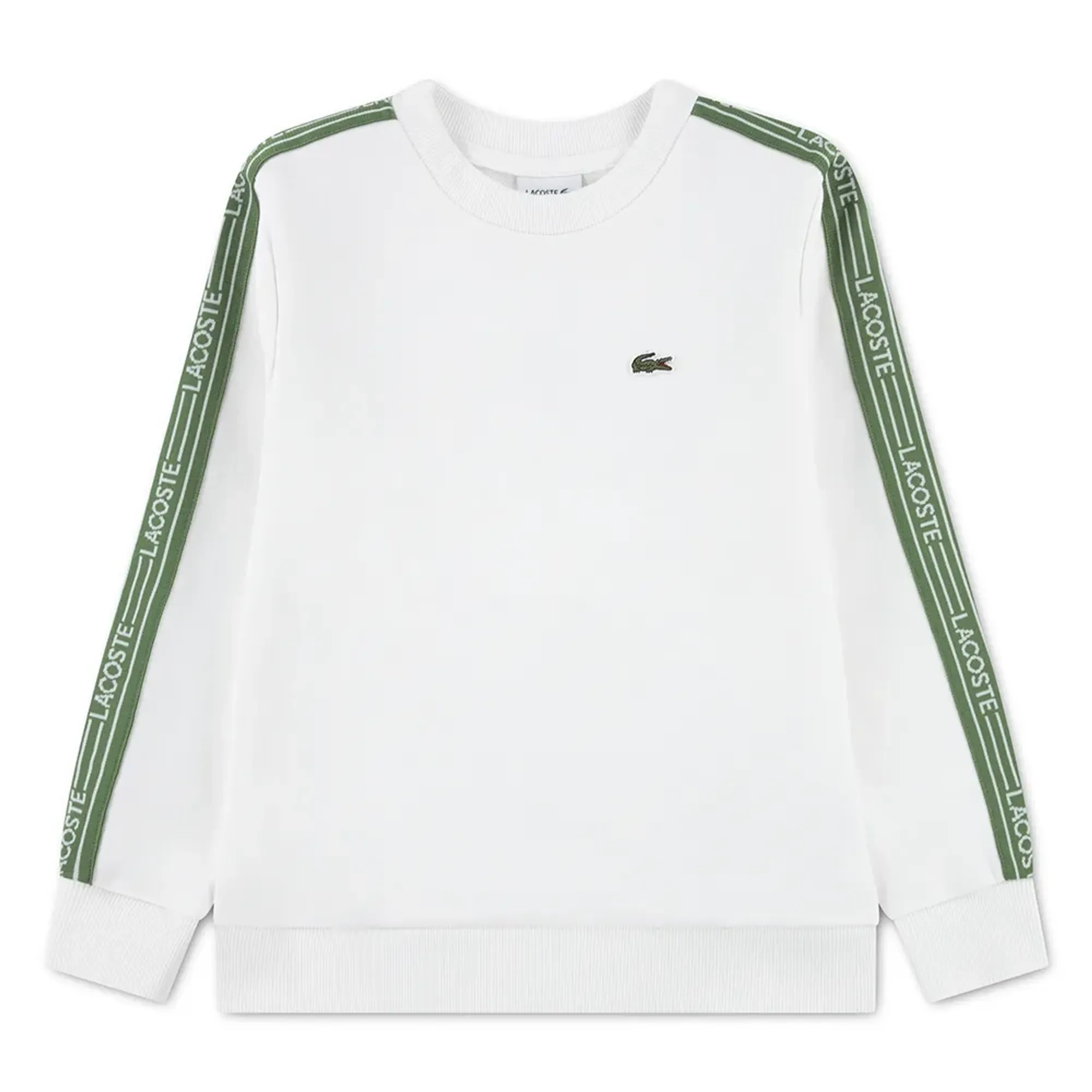 Lacoste Kids Taping Crew Sweatshirt