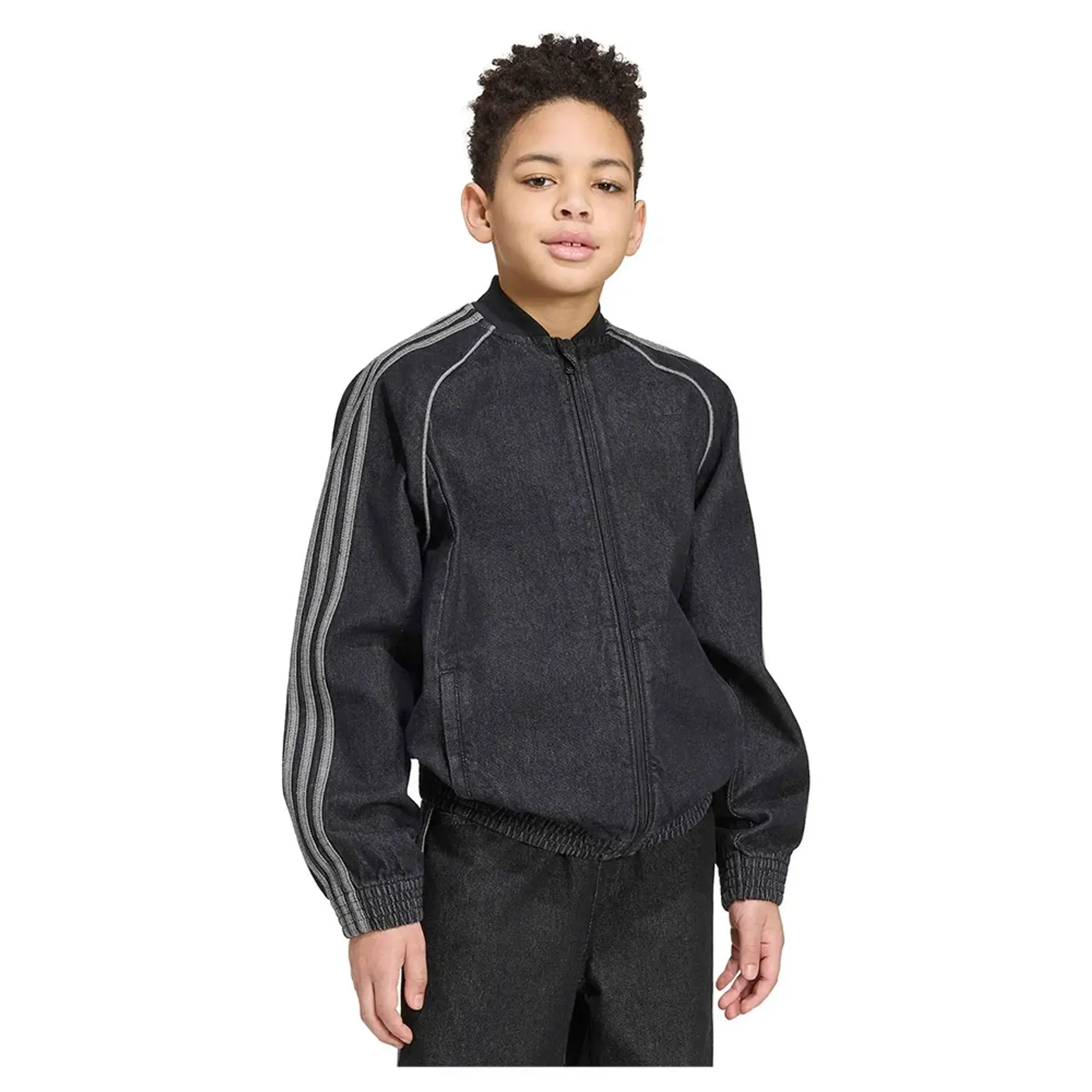 Adidas Originals Sst Loose Track Denim Jacket