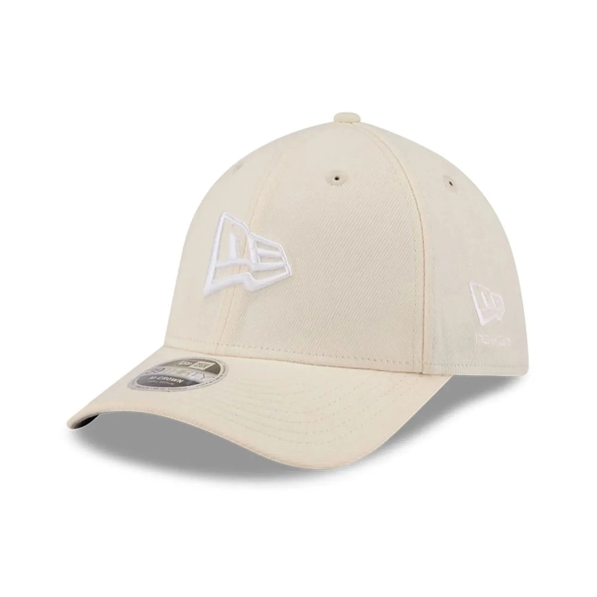New Era Flag Light Beige 39THIRTY M-Crown Stretch Fit Cap adult unisex