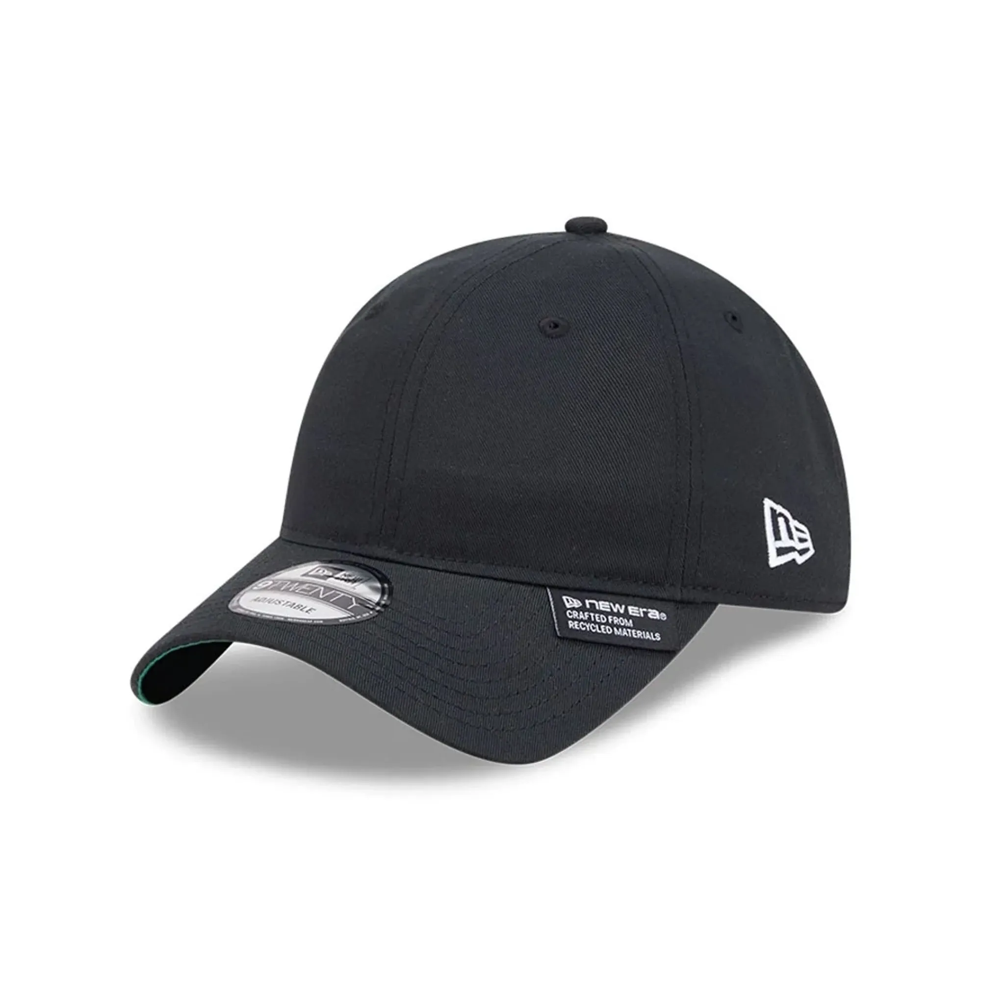 New Era Recycled Twill Black 9TWENTY Adjustable Cap adult unisex