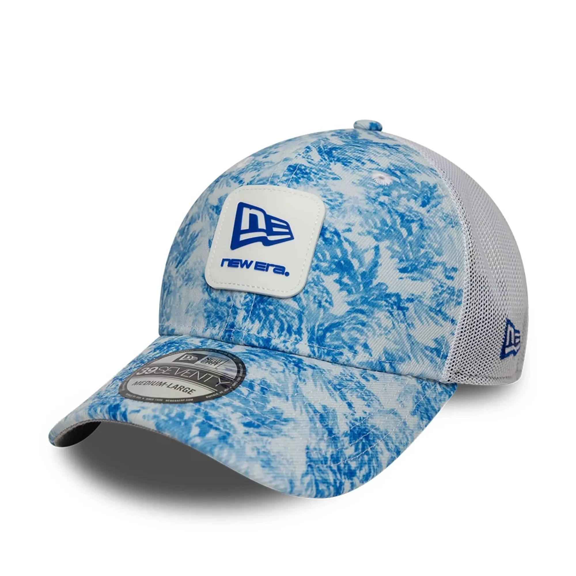 New Era Floral Blue 39SEVENTY Stretch Fit Cap adult unisex