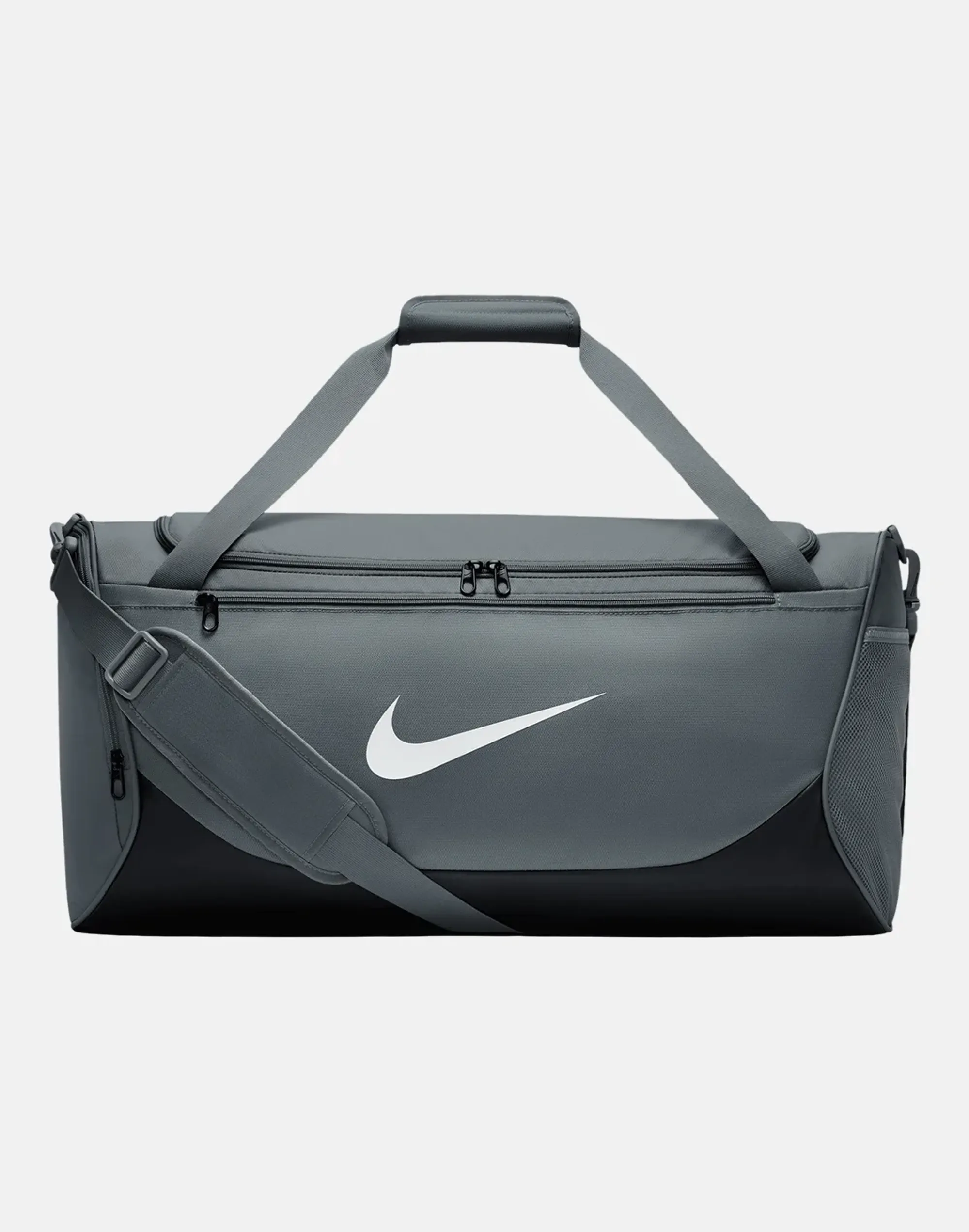 Nike Brasilia Medium Duffel Bag in Black/White 
