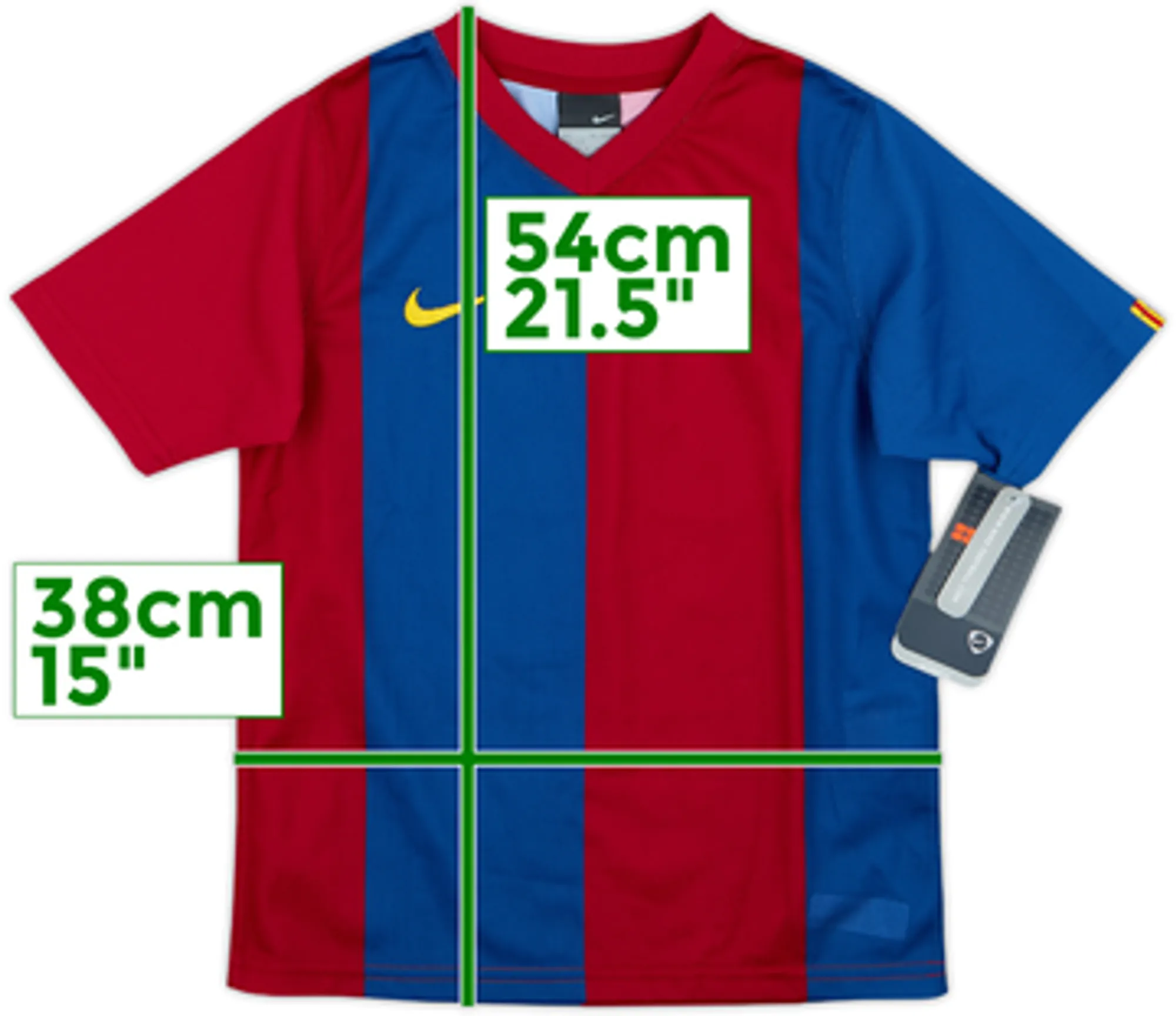 2006-07 Nike Template Shirt (Barcelona) (7-8 Years)