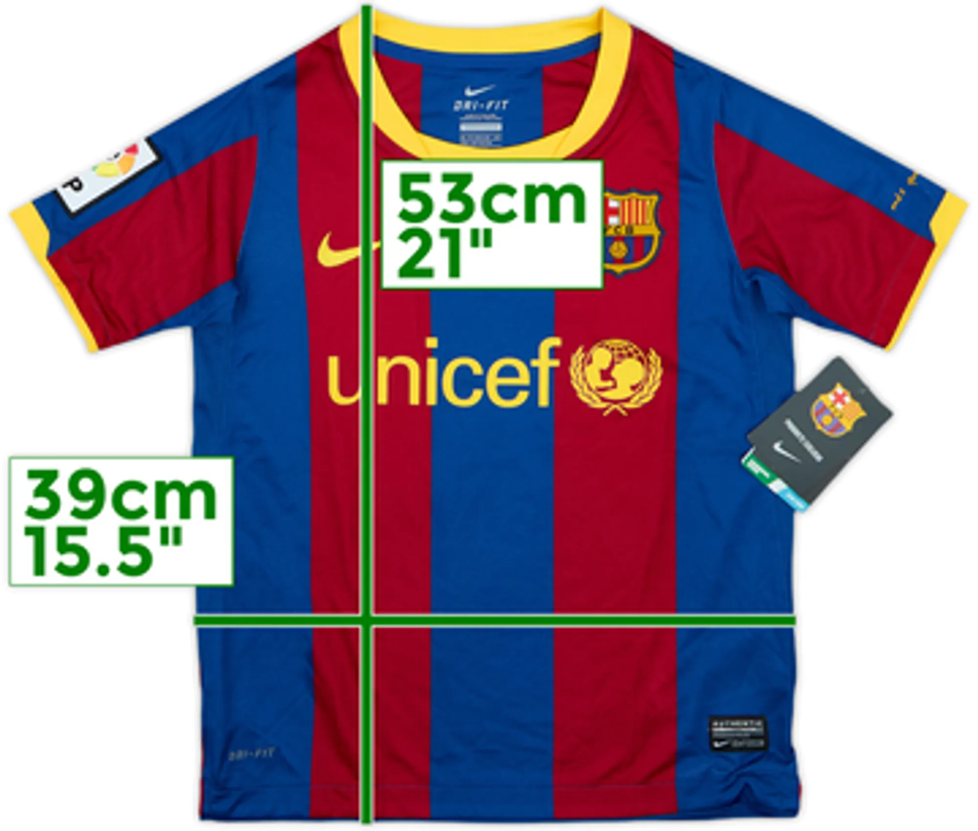 2010-11 Barcelona Home Shirt (7-8 Years)