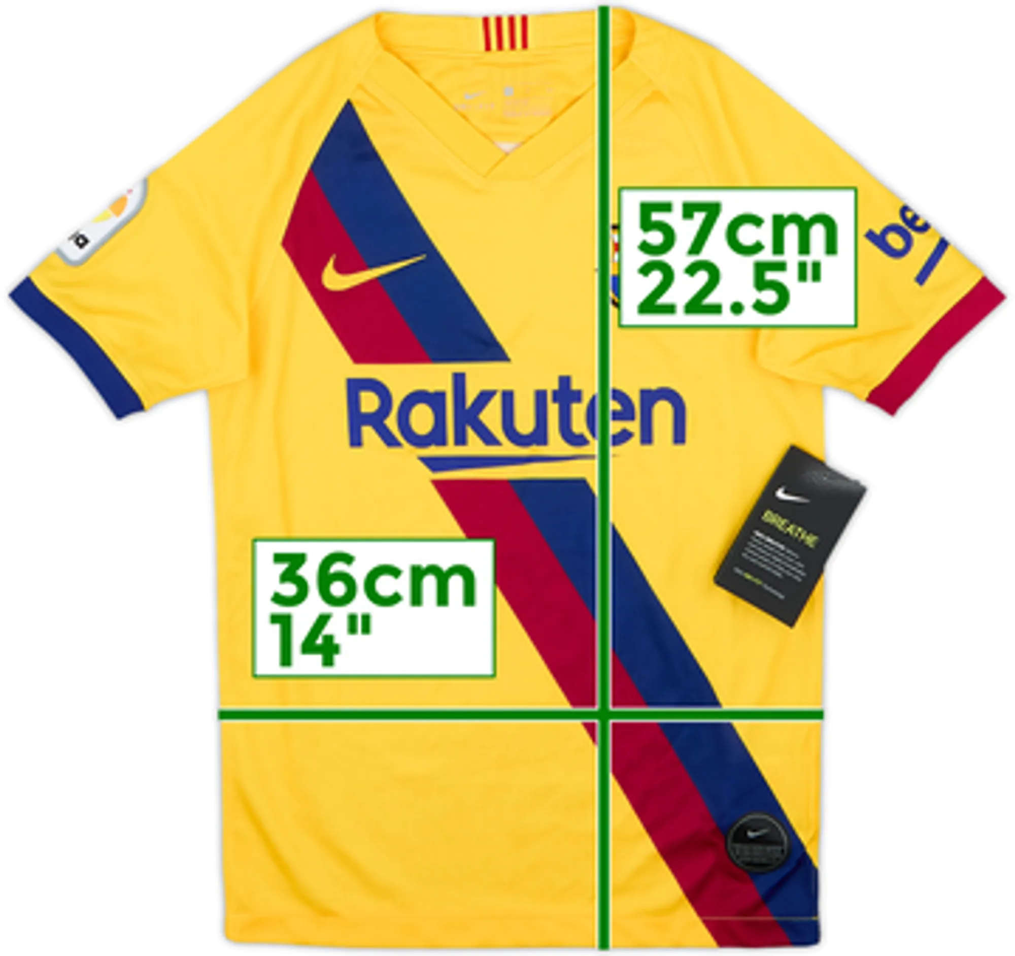 2019-20 Barcelona Away Shirt (S.Boys)