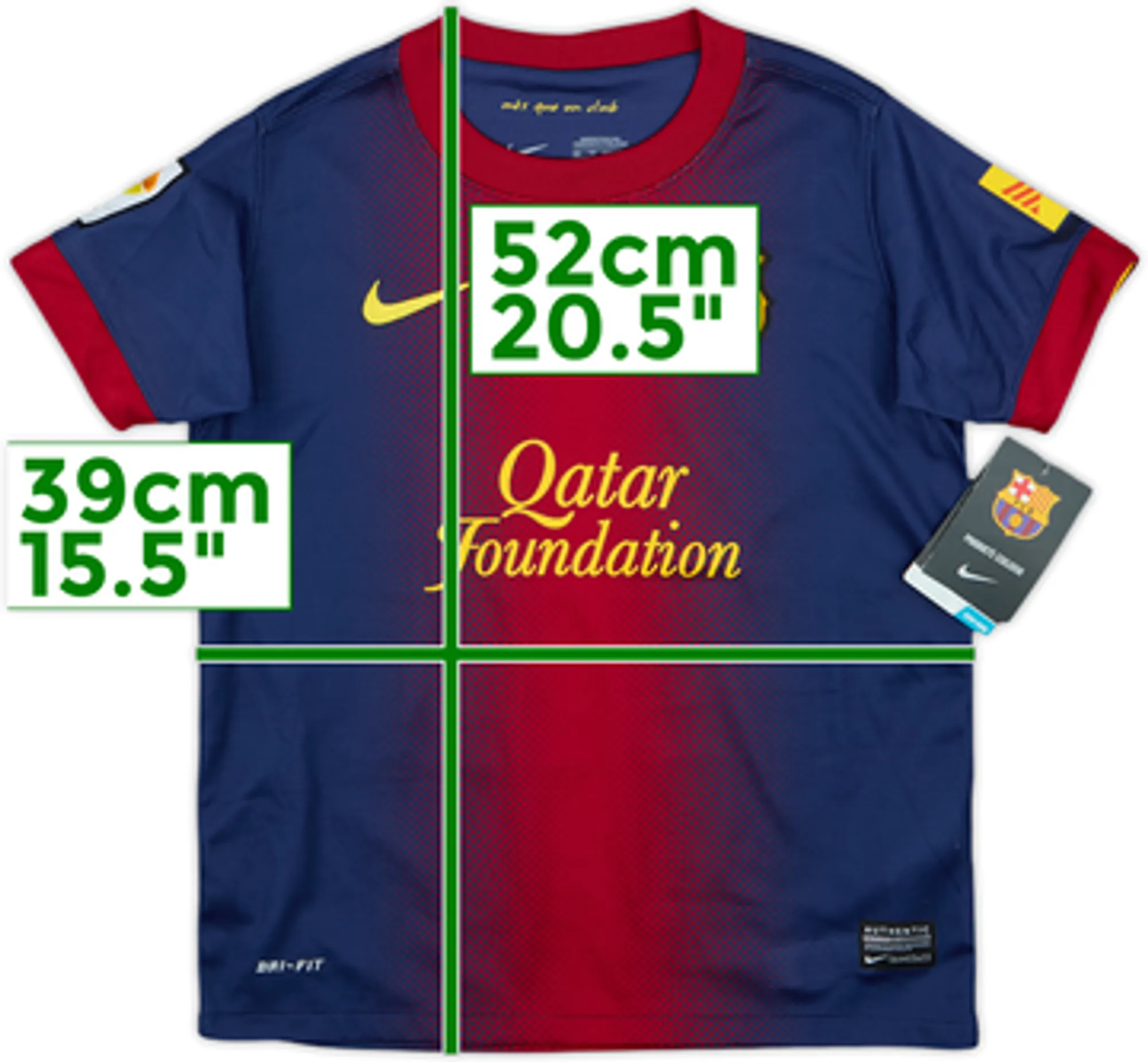 2012-13 Barcelona Home Shirt (7-8 Years)