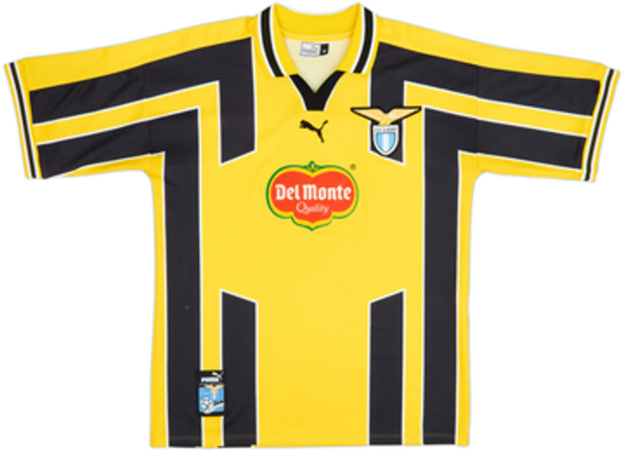 1998-99 Lazio European Away Shirt Nedved #18 - 8/10 - (M)