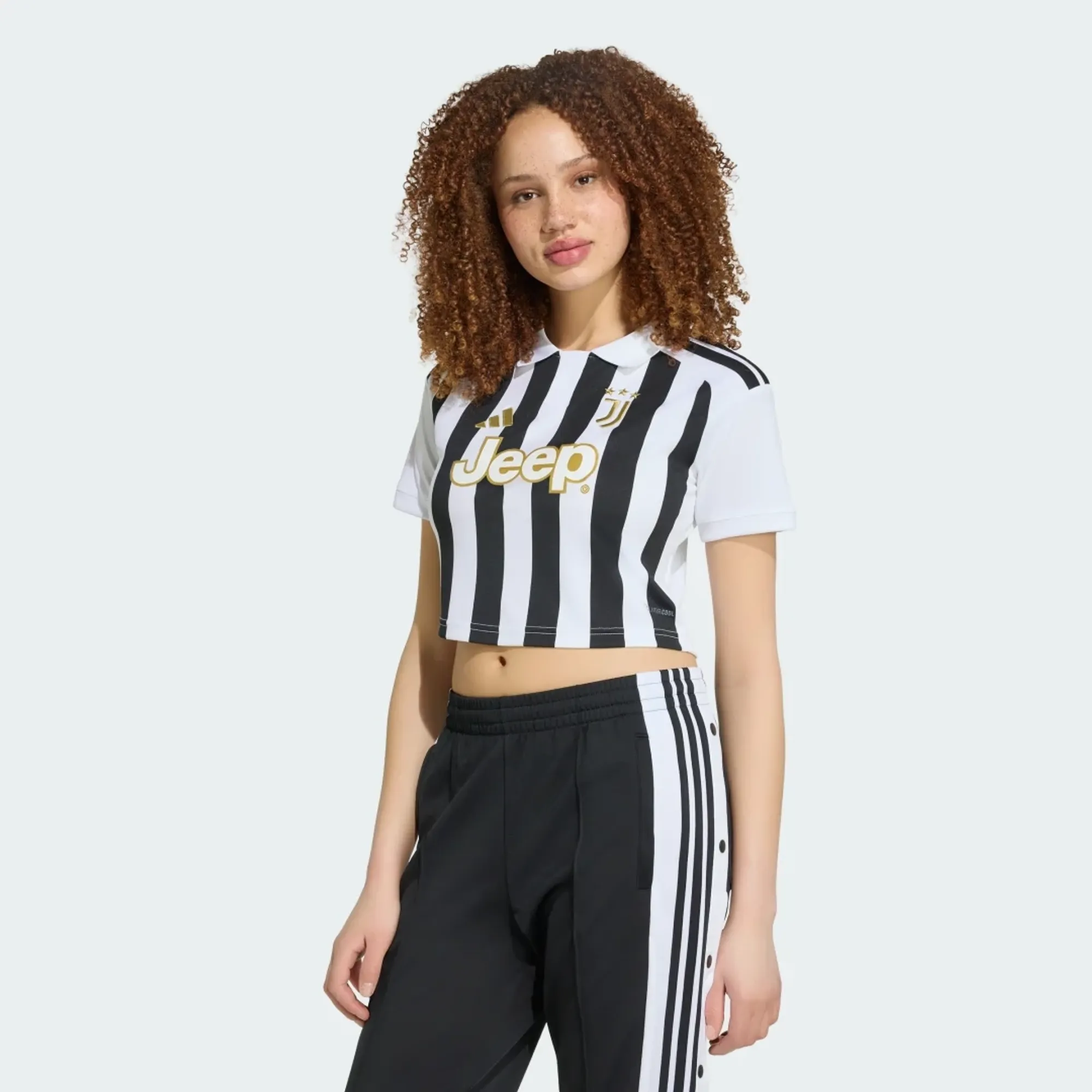 adidas Juventus 26/27 Home Cropped Jersey