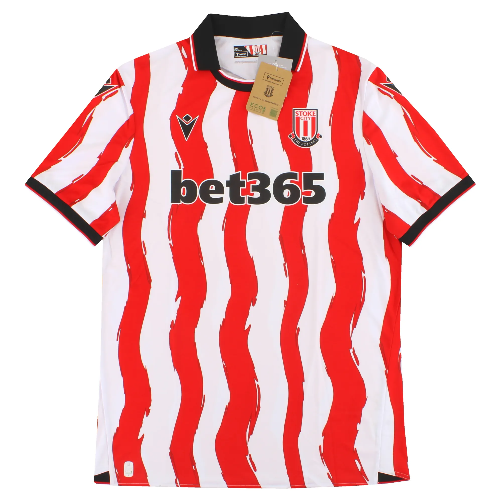 2025-26 Stoke City Macron Home Shirt *BNIB* - Stoke City / BNIB