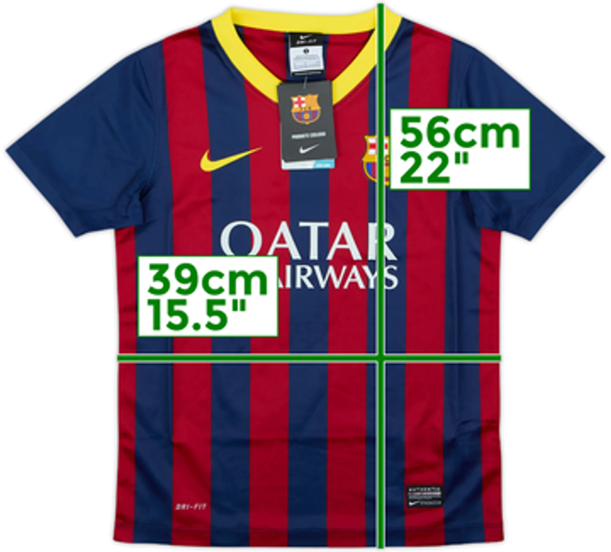 2013-14 Barcelona Basic Home Shirt (S.Boys)