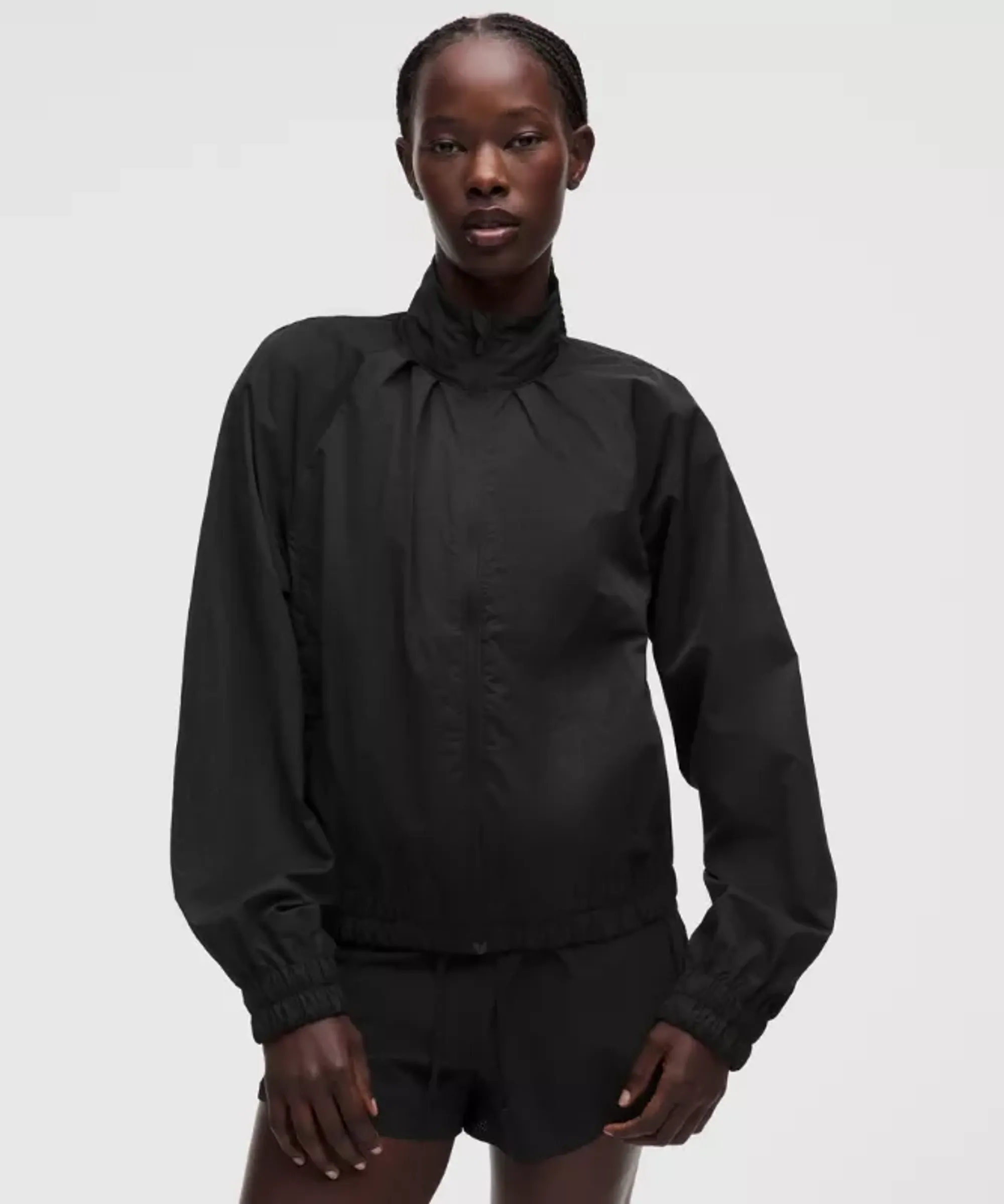 lululemon – Women's Lightweight Pleated Track Jacket – Color Black – Size Small