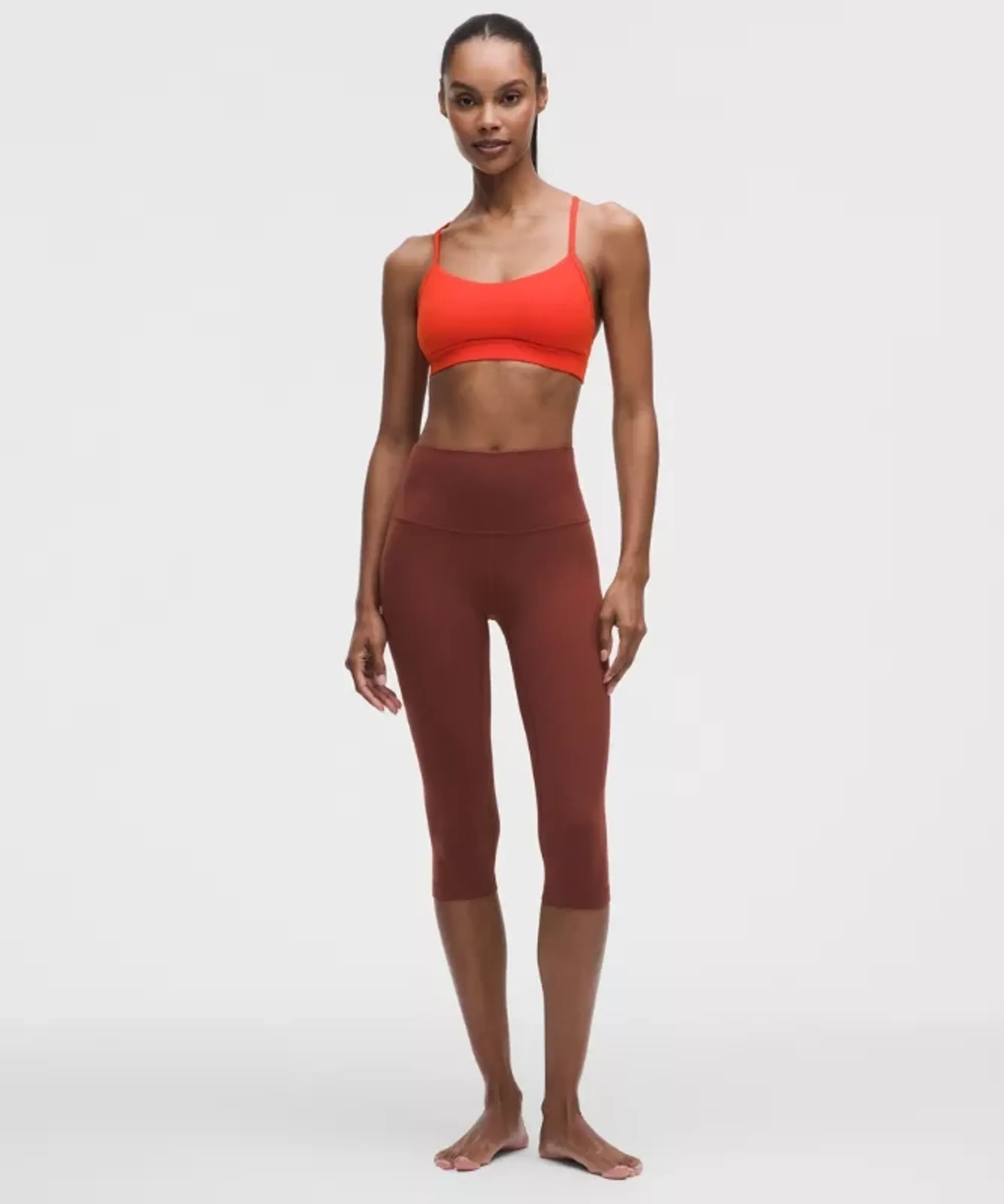 lululemon – Women's Align High-Rise Crop Leggings – 17" – Color Red – Size 16