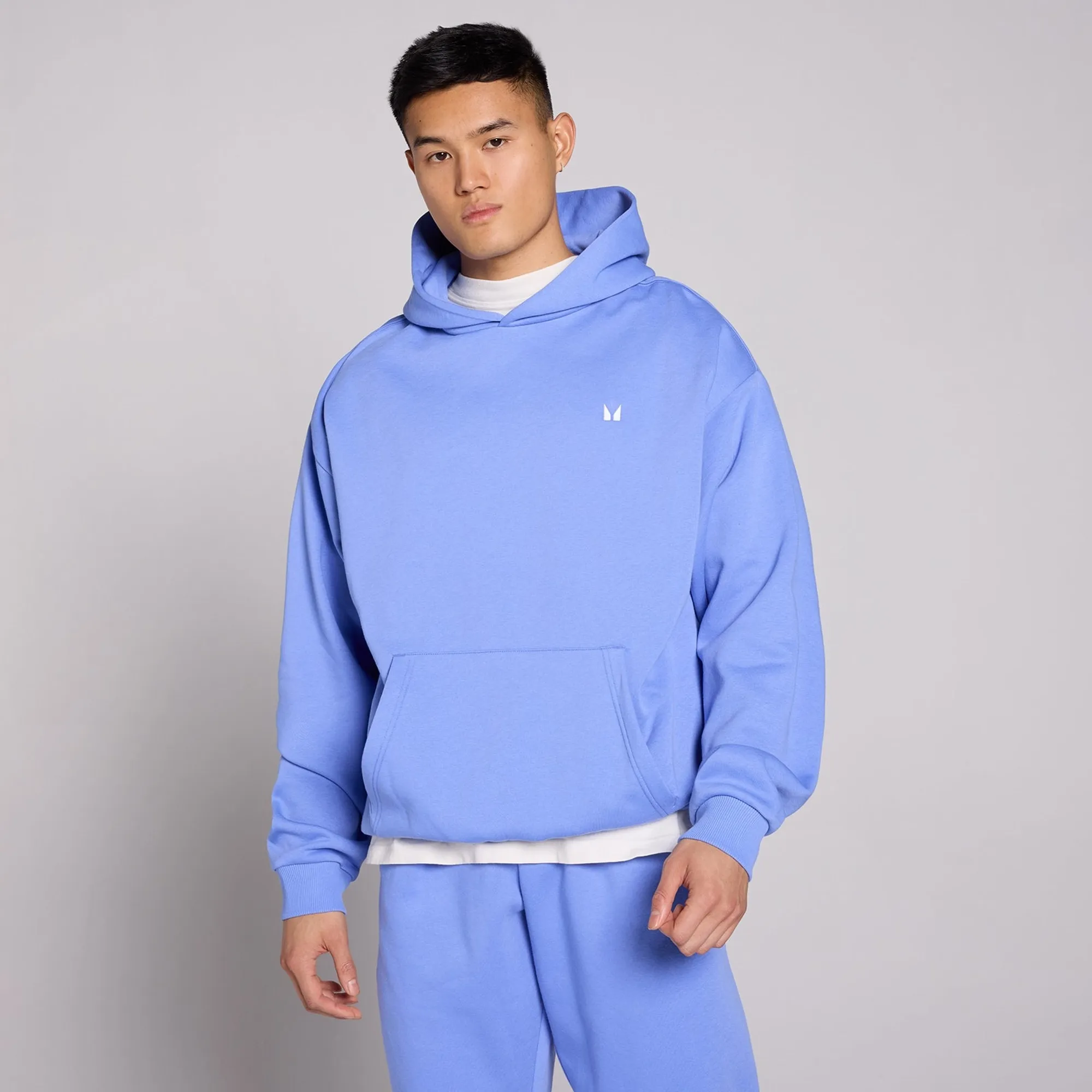 MP Men's Rest Day Oversized Hoodie - Cornflower Blue - XS