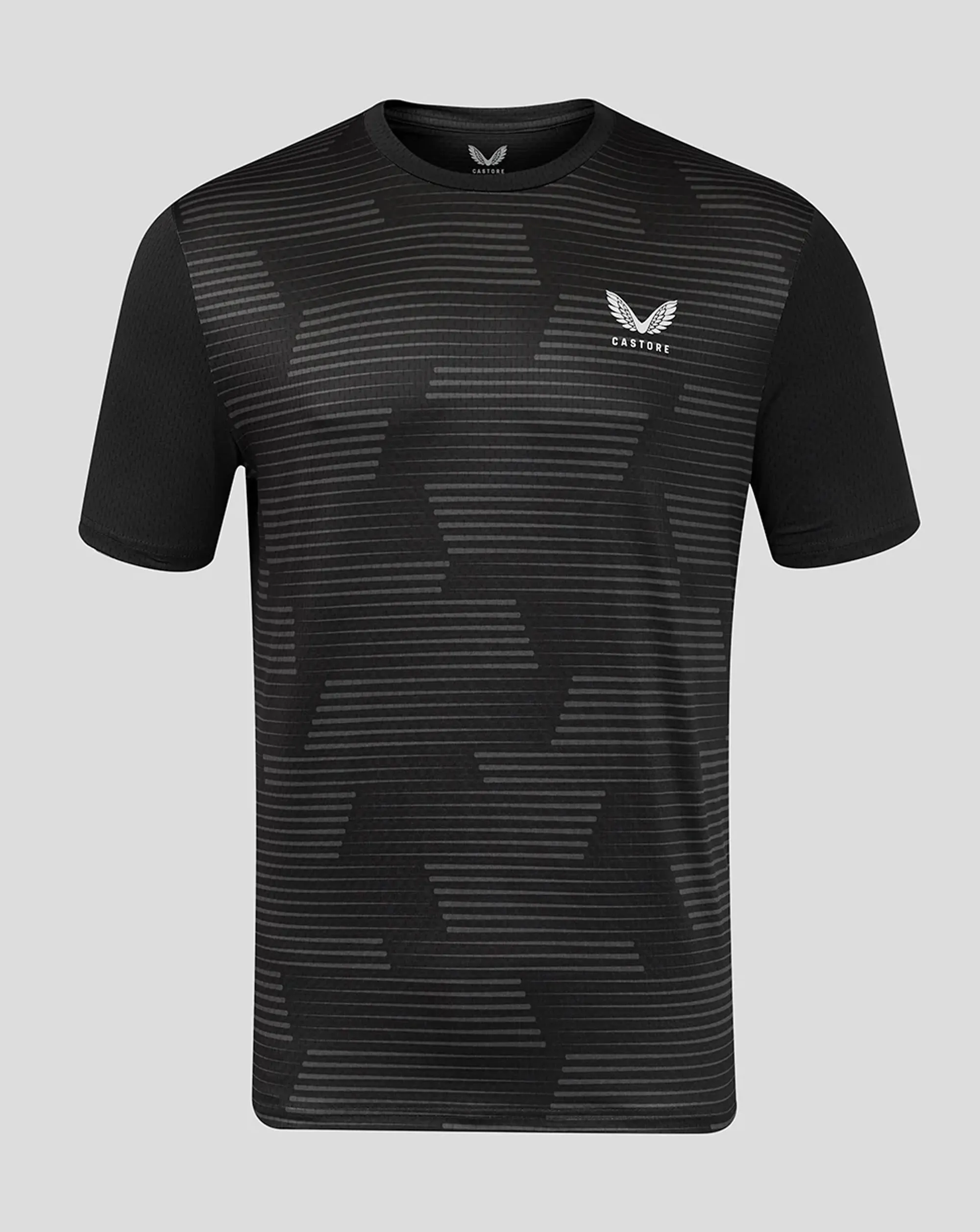 Castore Men's All Over Print T-shirt - Gunmetal