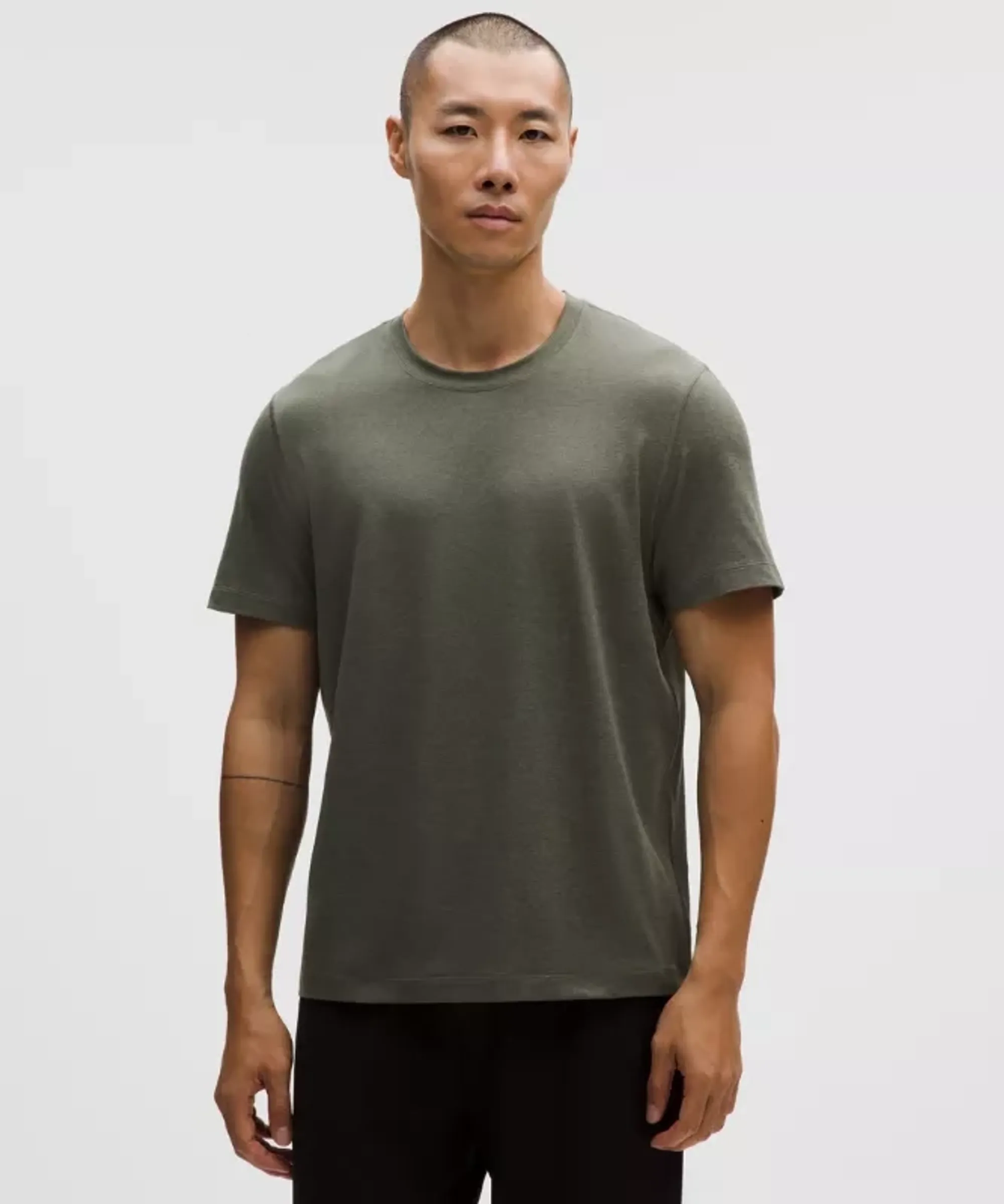 lululemon – Men's Soft Jersey Short-Sleeve Shirt – Color Green – Size Large