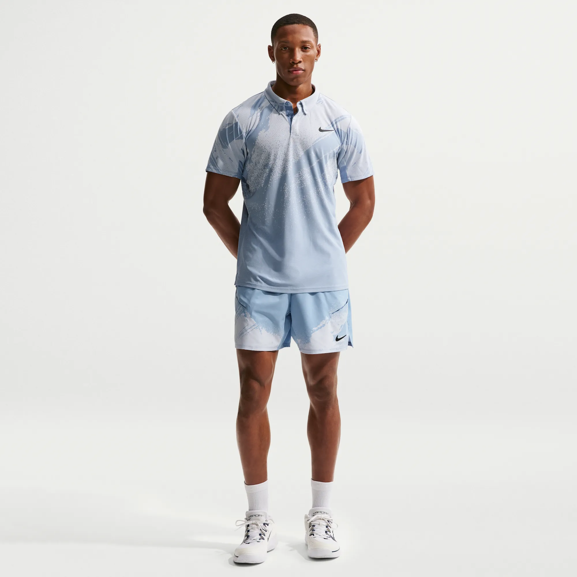 NikeCourt Slam Men's Dri-FIT Tennis Shorts - Blue