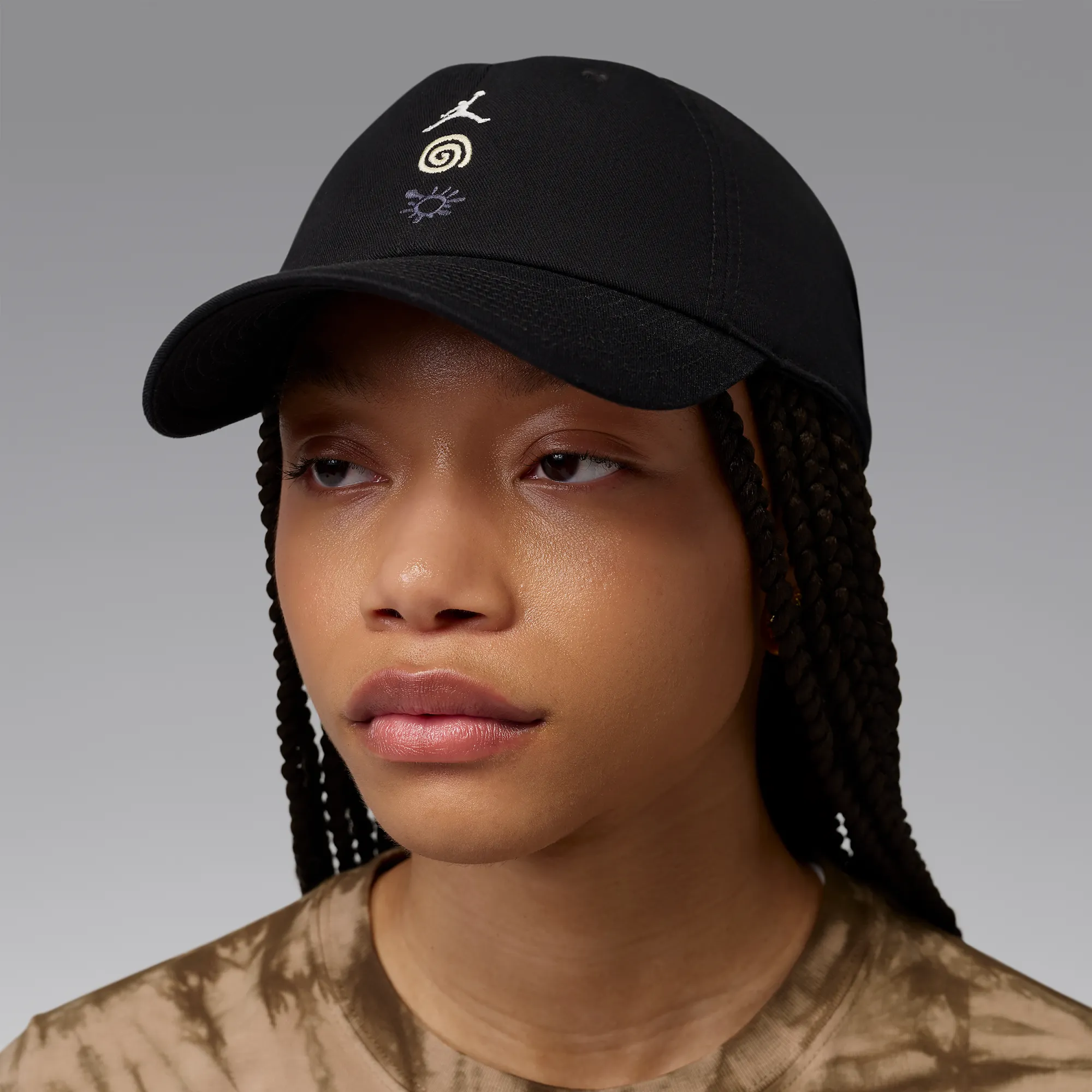 Nike Jordan Club Adjustable Festival Hat - Black