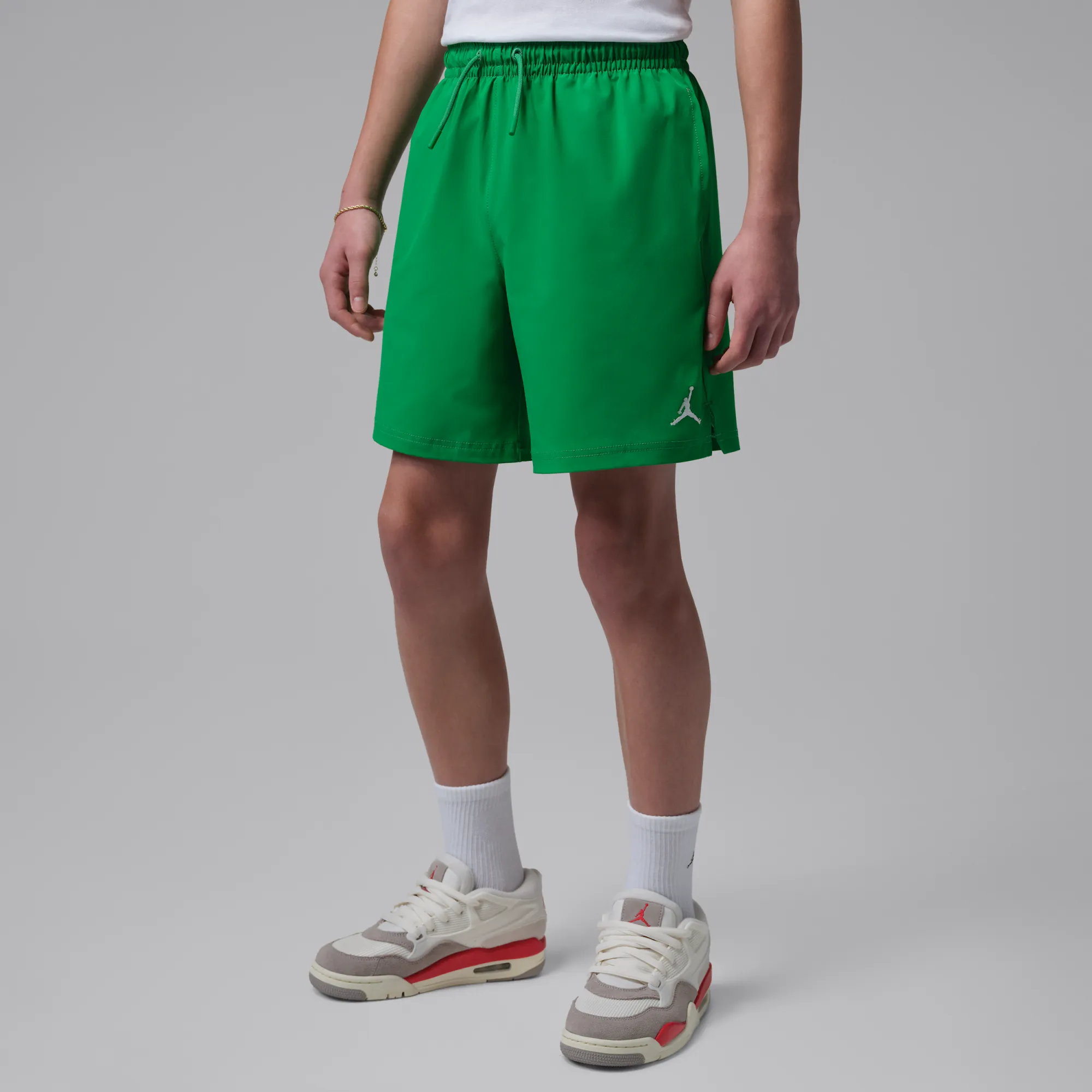 Nike Jordan Older Kids' Jumpman Woven Play Shorts - Green