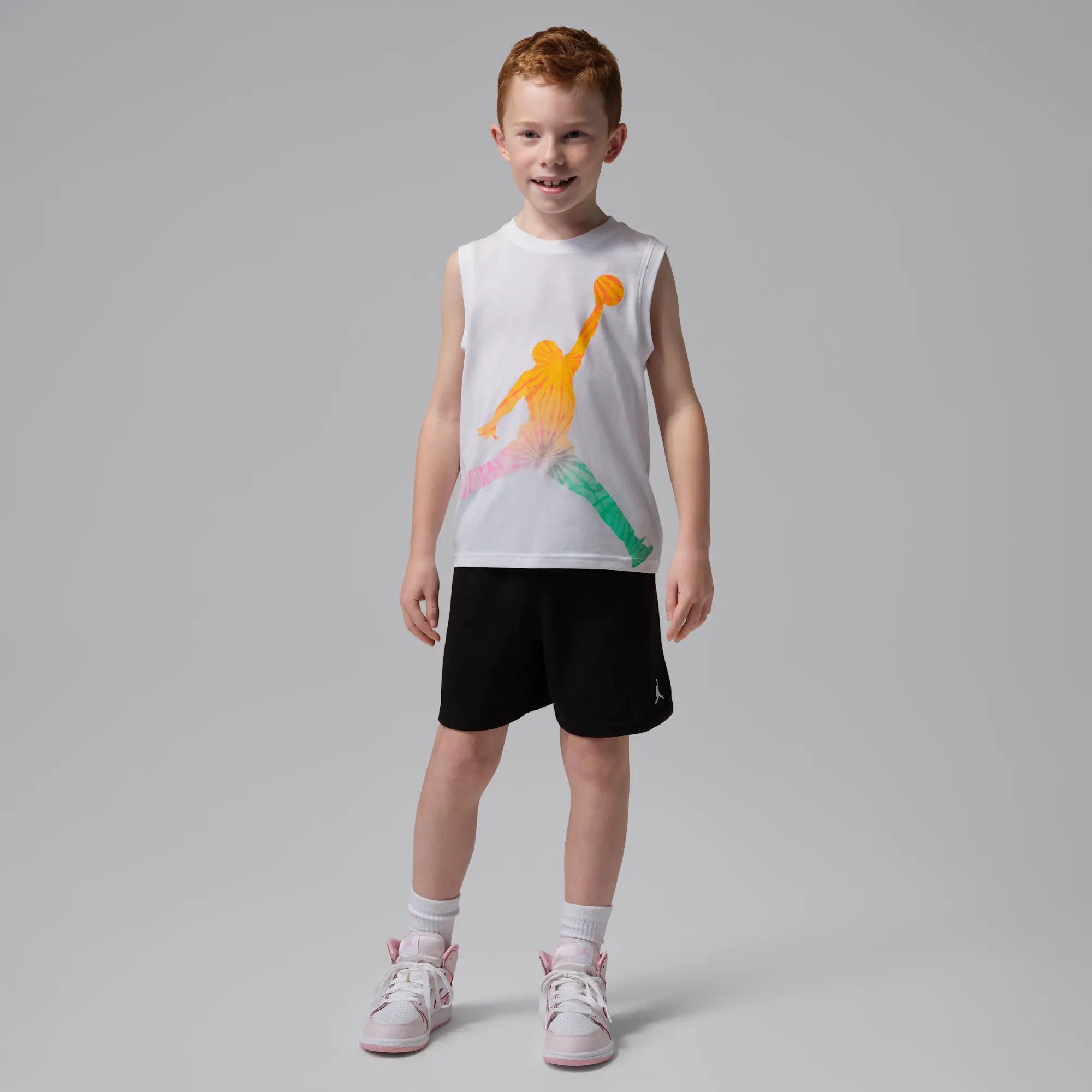 Nike Jordan Younger Kids' 2-Piece Festival Shorts Set - Black