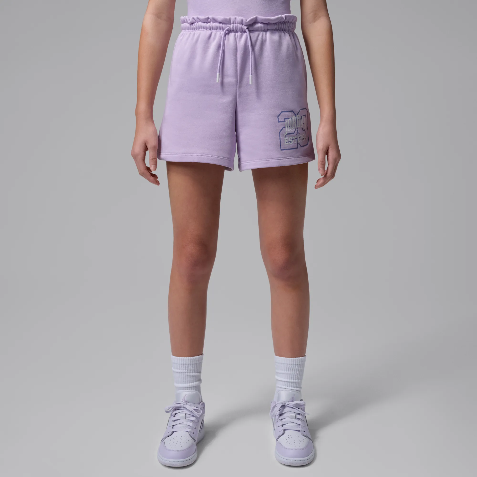 Nike Jordan Secret Diary Older Kids' Paperbag Shorts - Purple