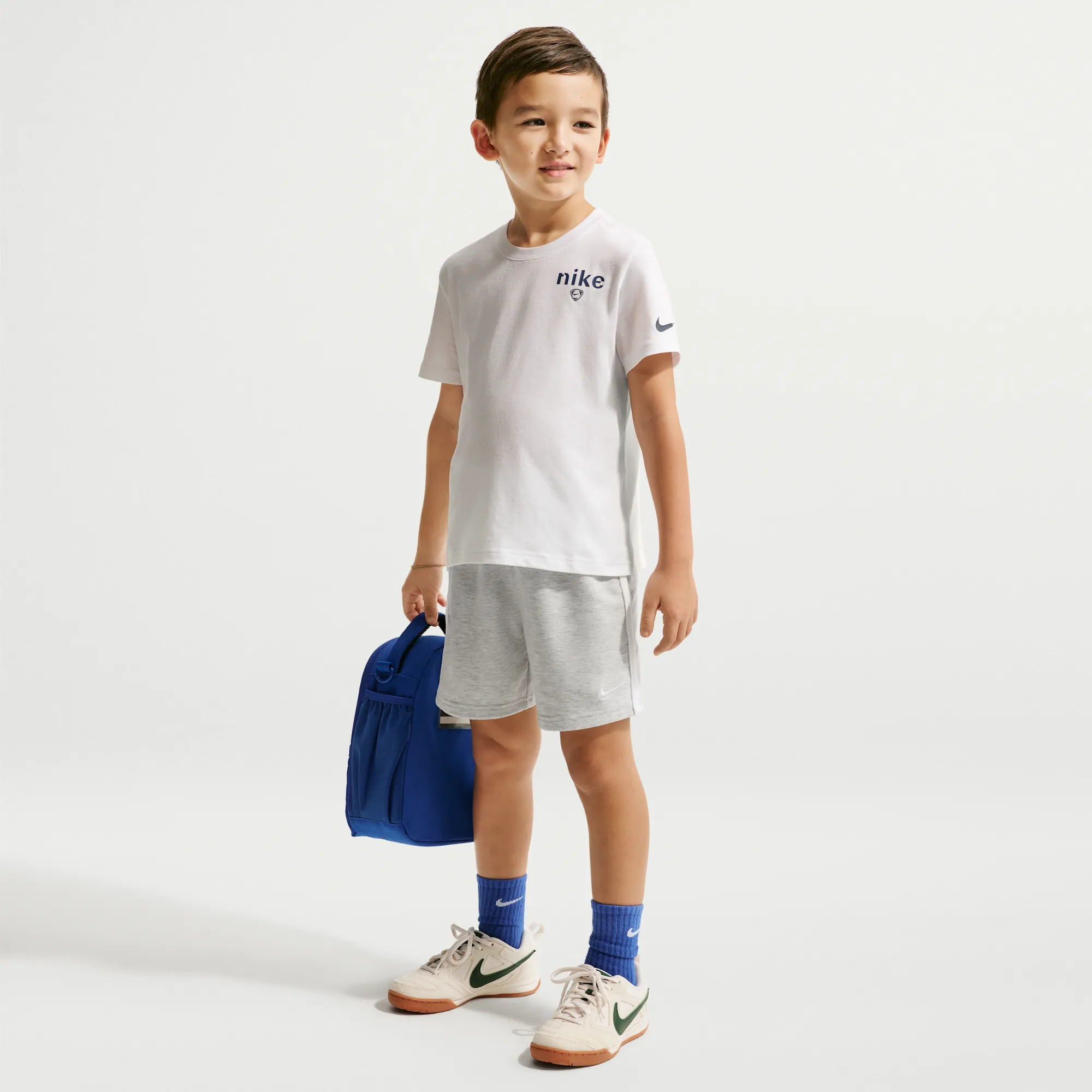 Nike Goal Mode Younger Kids' French Terry Shorts - Grey