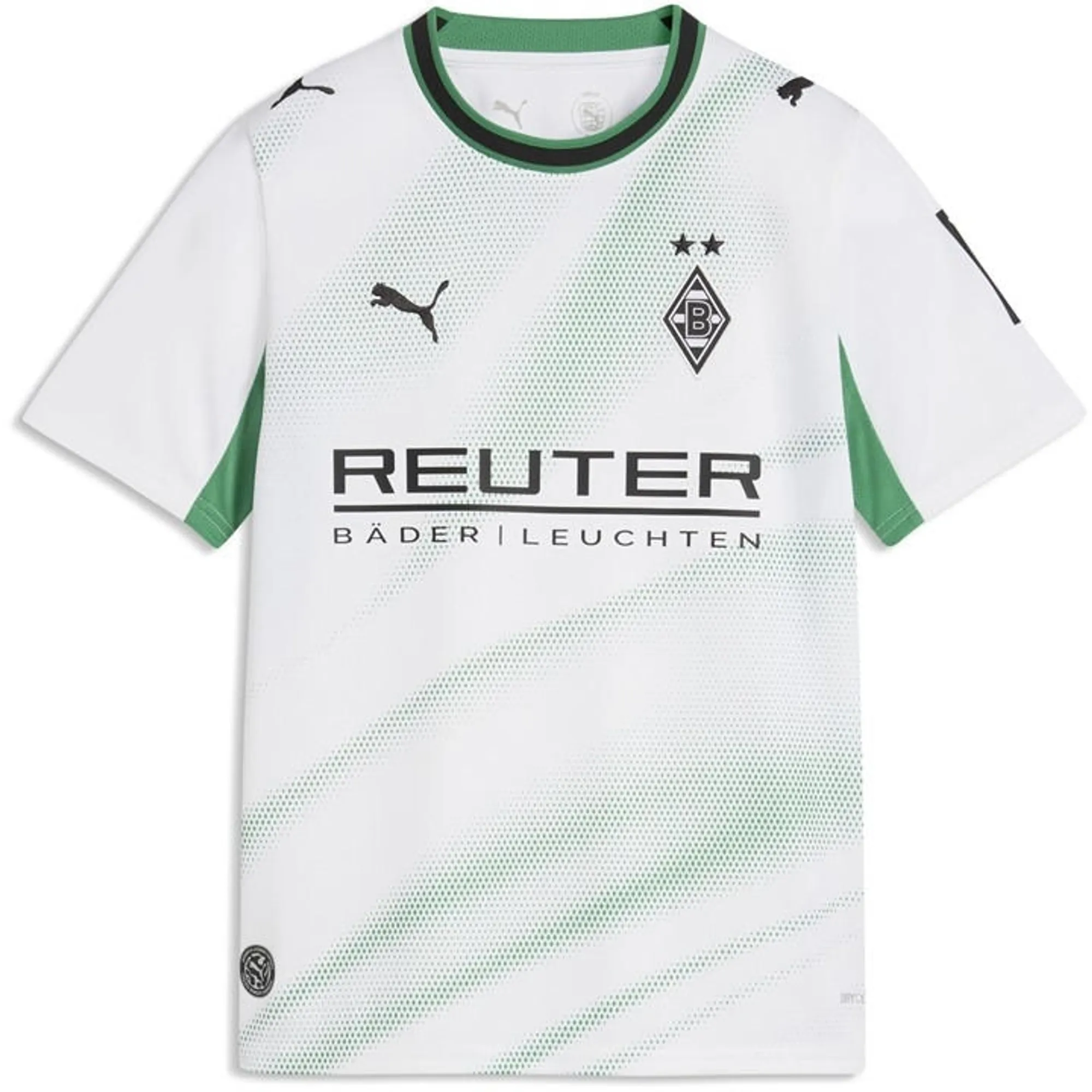 PUMA Borussia MÃ¶nchengladbach 26/27 Home Jersey Youth in White | Size 15-16 Youth