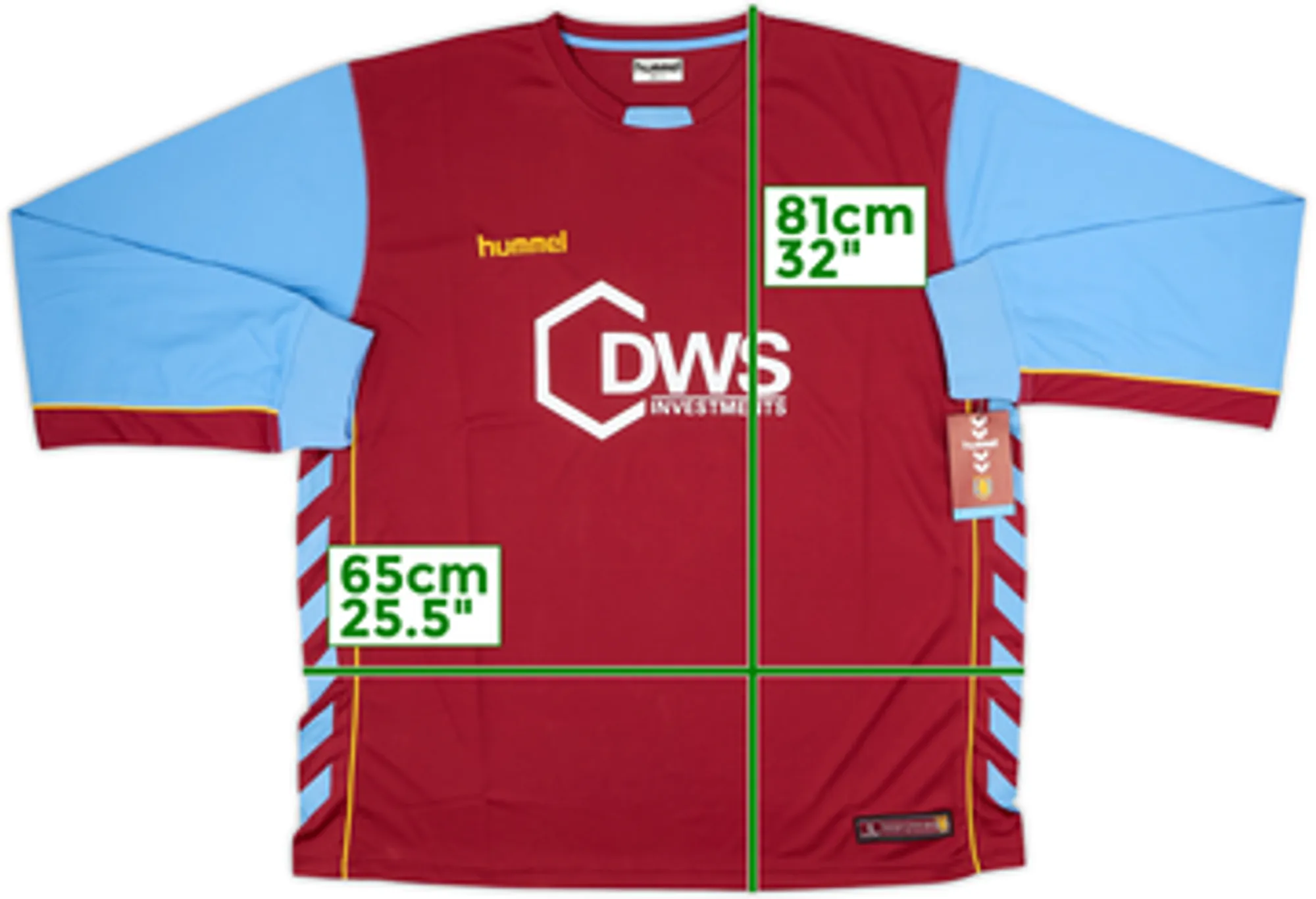 2005-06 Aston Villa Home L/S Shirt (XL)