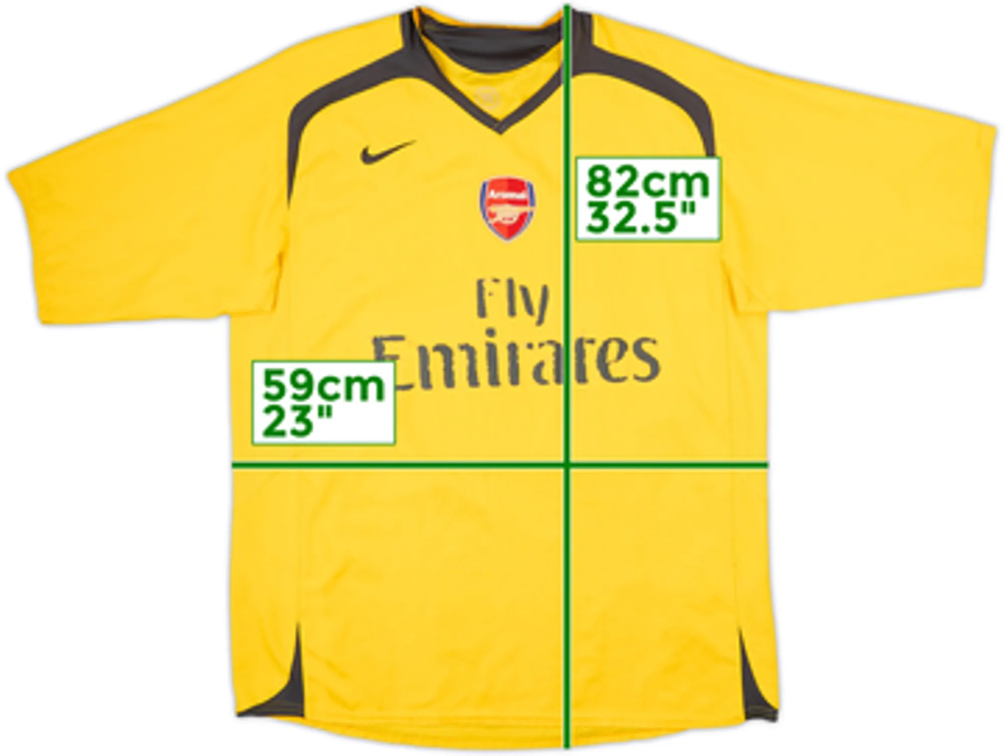 2006-07 Arsenal Away Shirt - 5/10 - (XL)