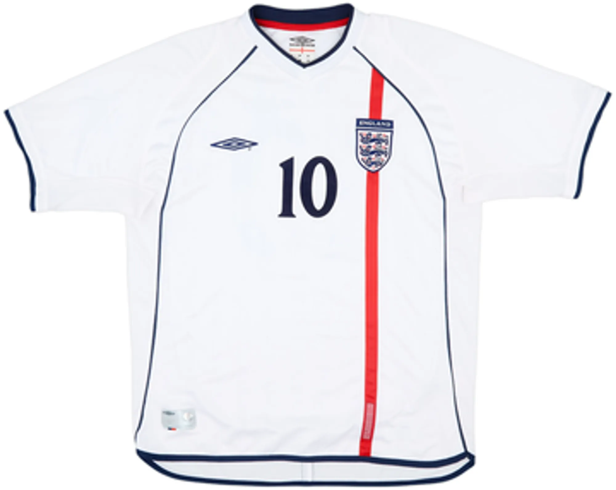 2001-03 England Home Shirt Owen #10 - 8/10 - (L)