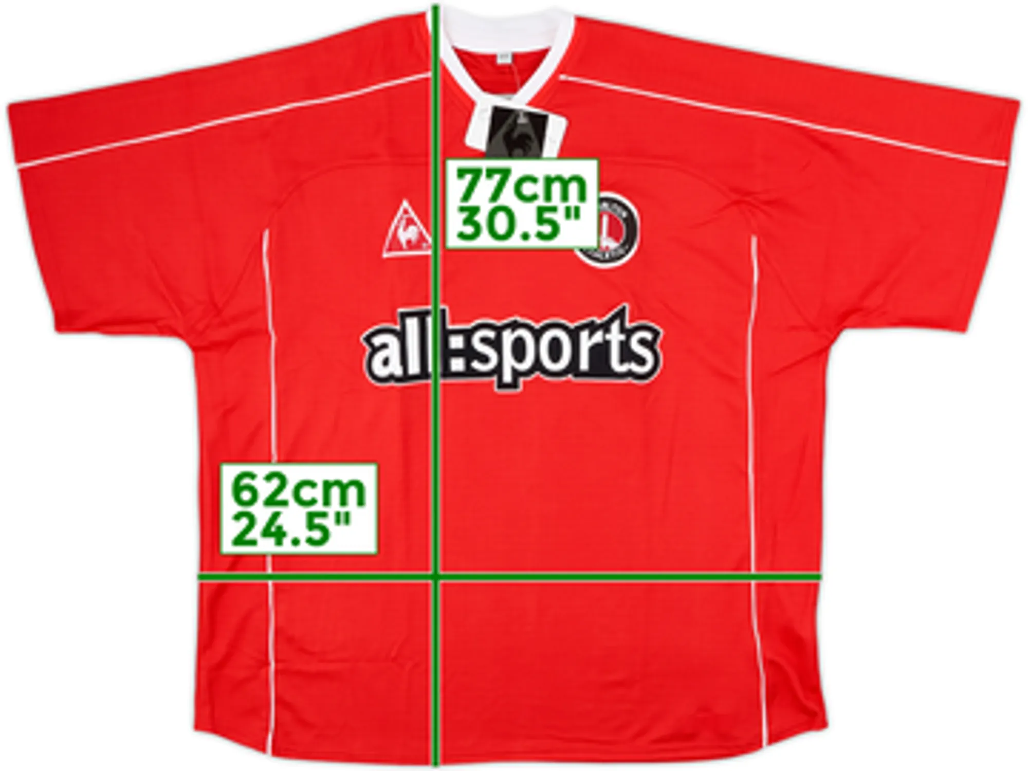 2002-03 Charlton Home Shirt (L)