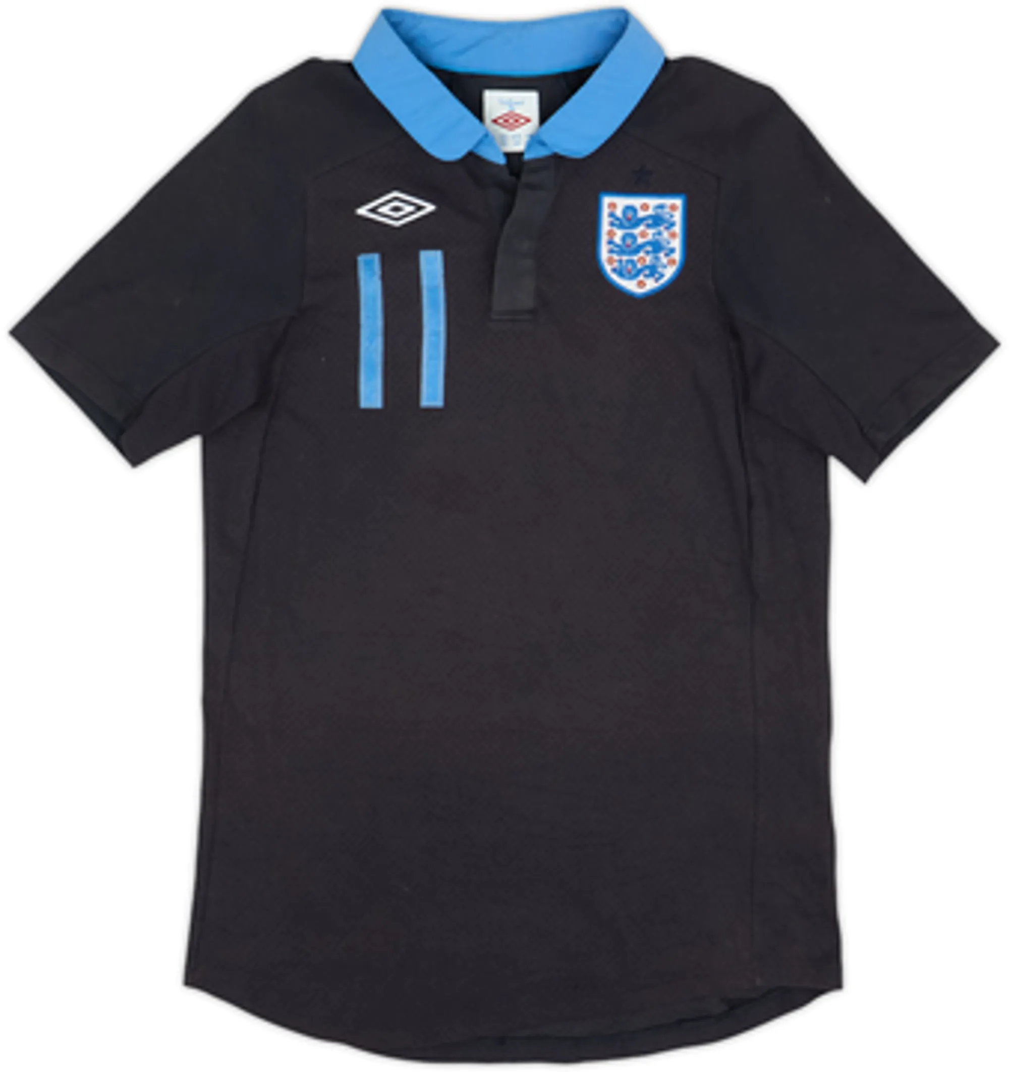 2011-12 England Away Shirt Young #11 - 5/10 - (XL.Boys)