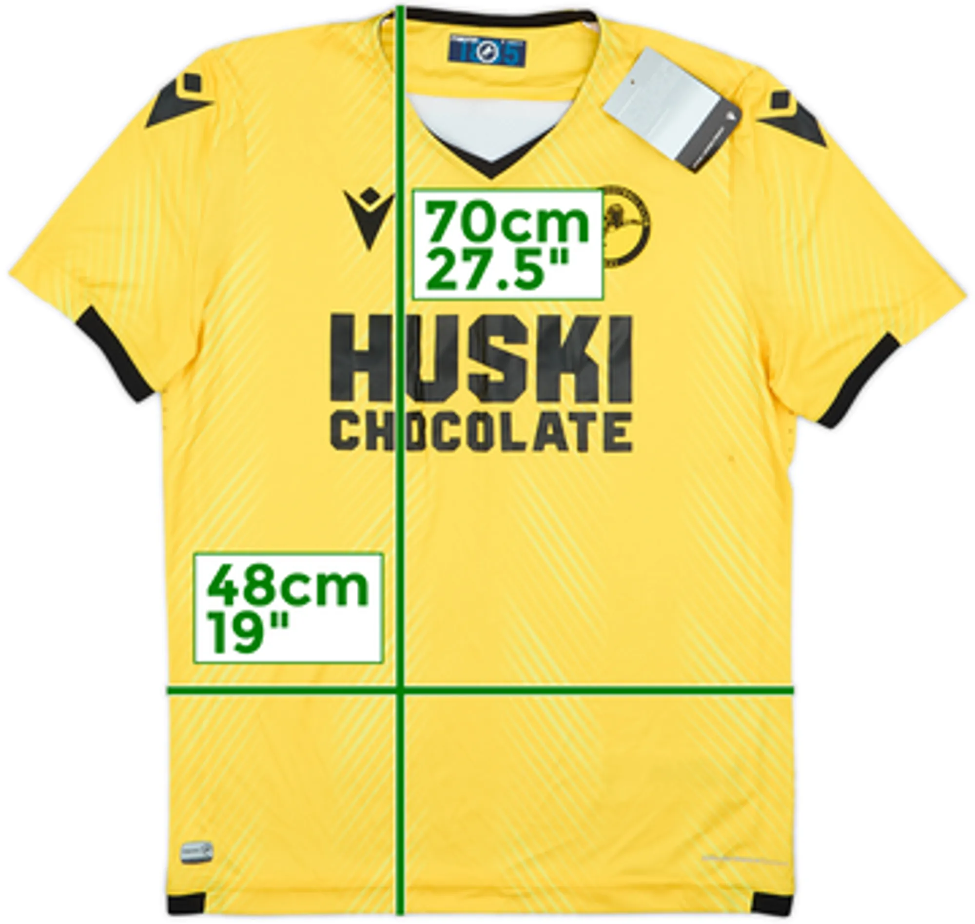 2019-20 Millwall Away Shirt (S)