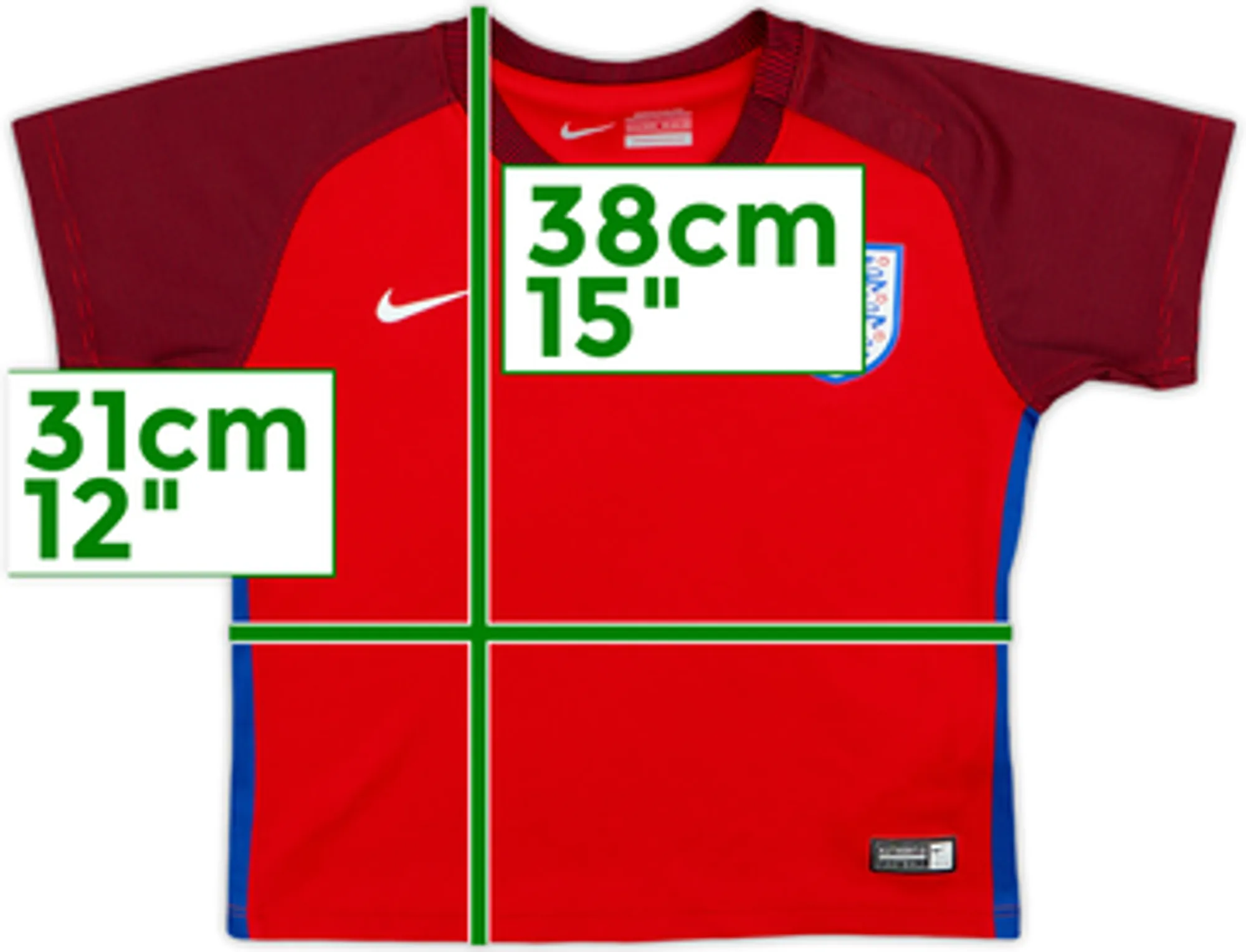 2016-17 England Away Shirt - 9/10 - (18-24 Months)