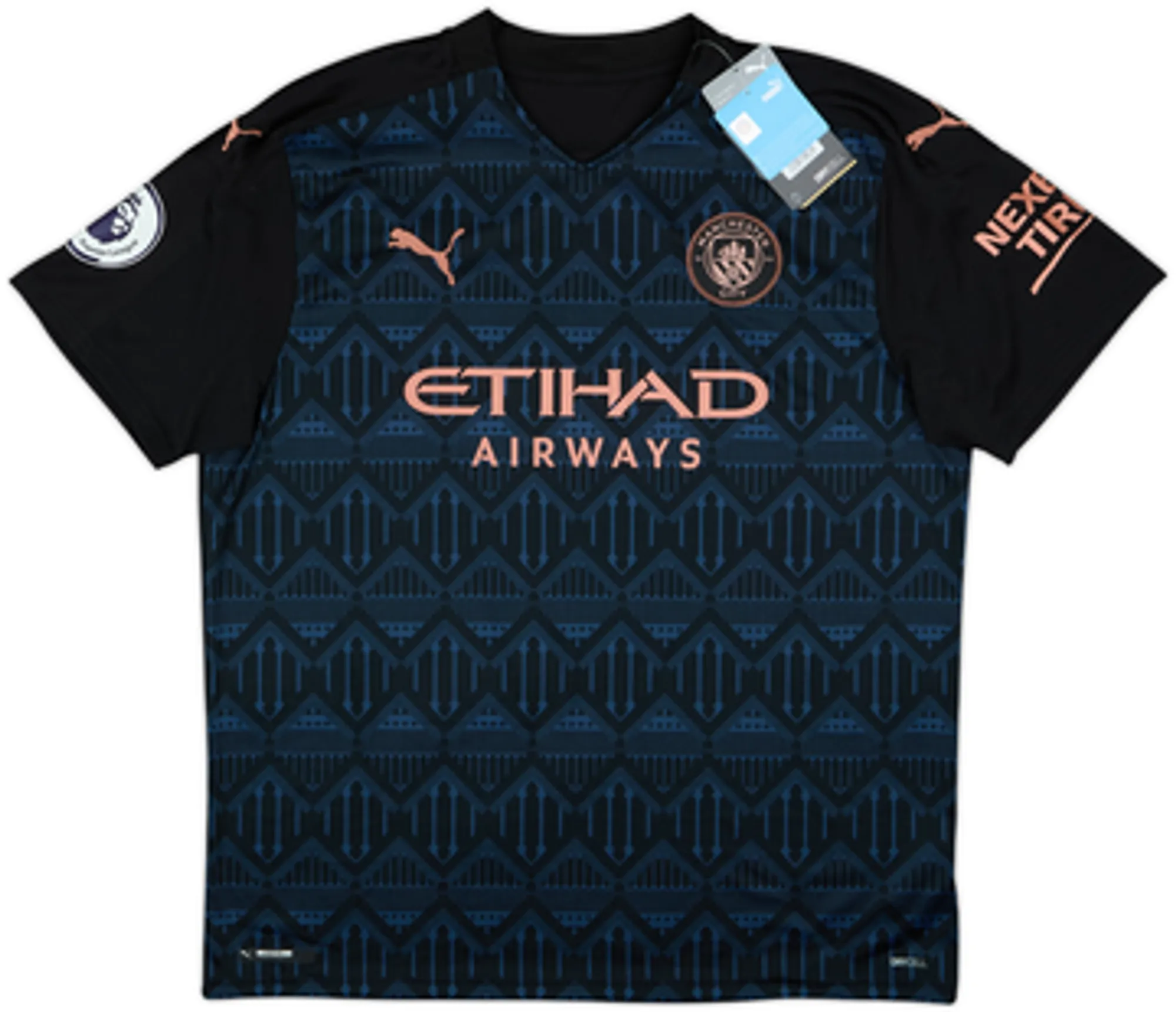 2020-21 Manchester City Away Shirt Foden #47 (XL)
