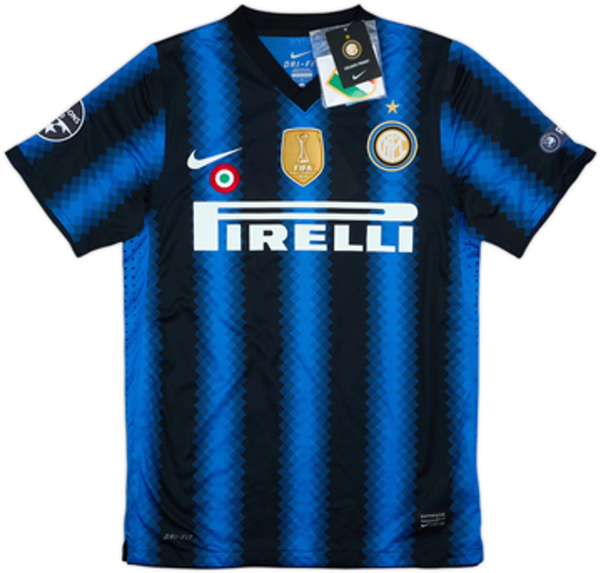 2010-11 Inter Milan Player Issue Home Shirt Eto'o #9 (M)