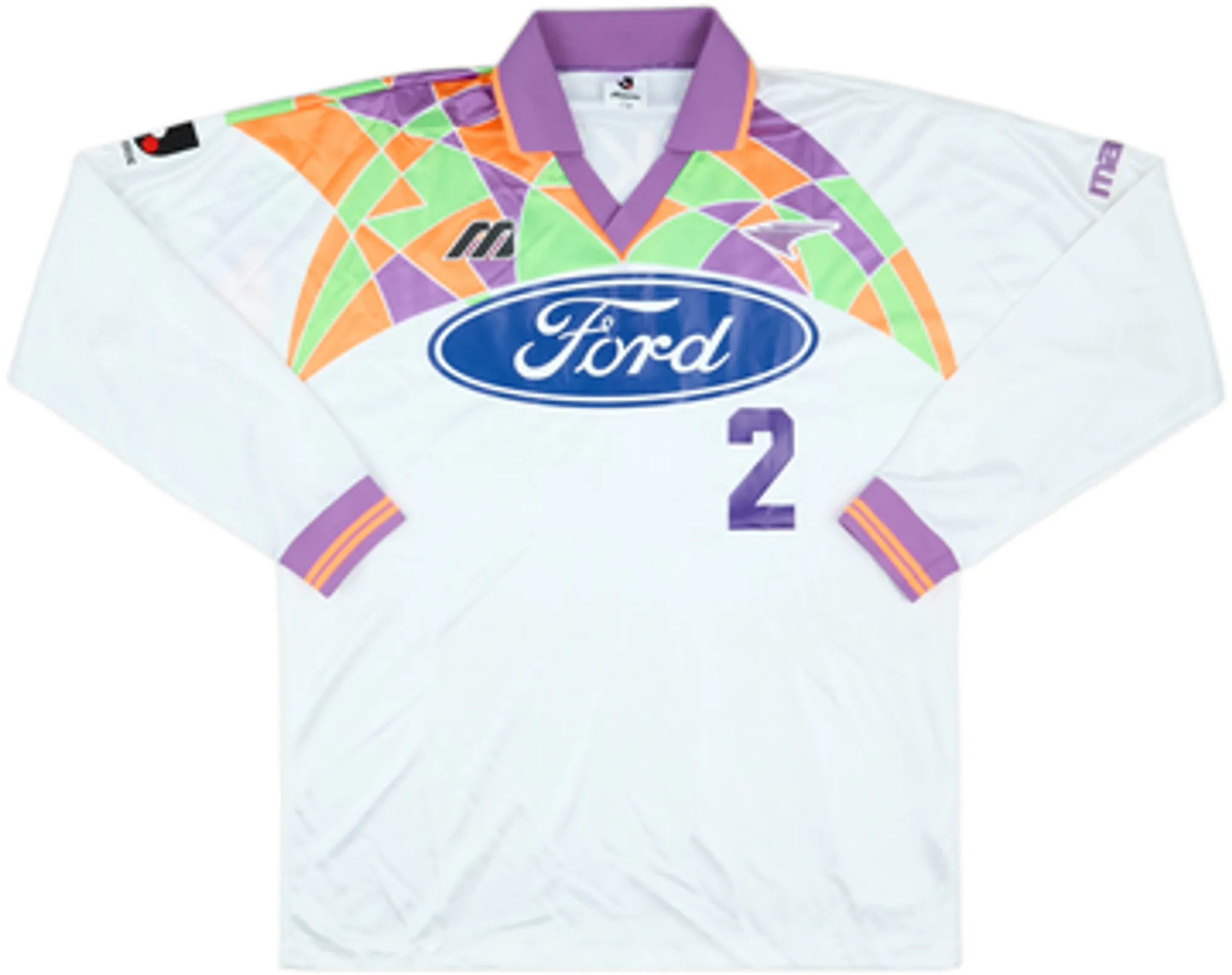 1993-94 Sanfrecce Hiroshima Away L/S Shirt #2 - 8/10 - (XL)
