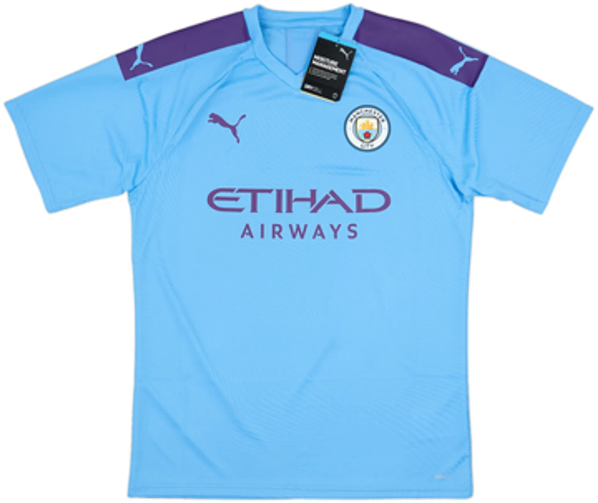2019-20 Manchester City Authentic Home Shirt De Bruyne #17 (L)
