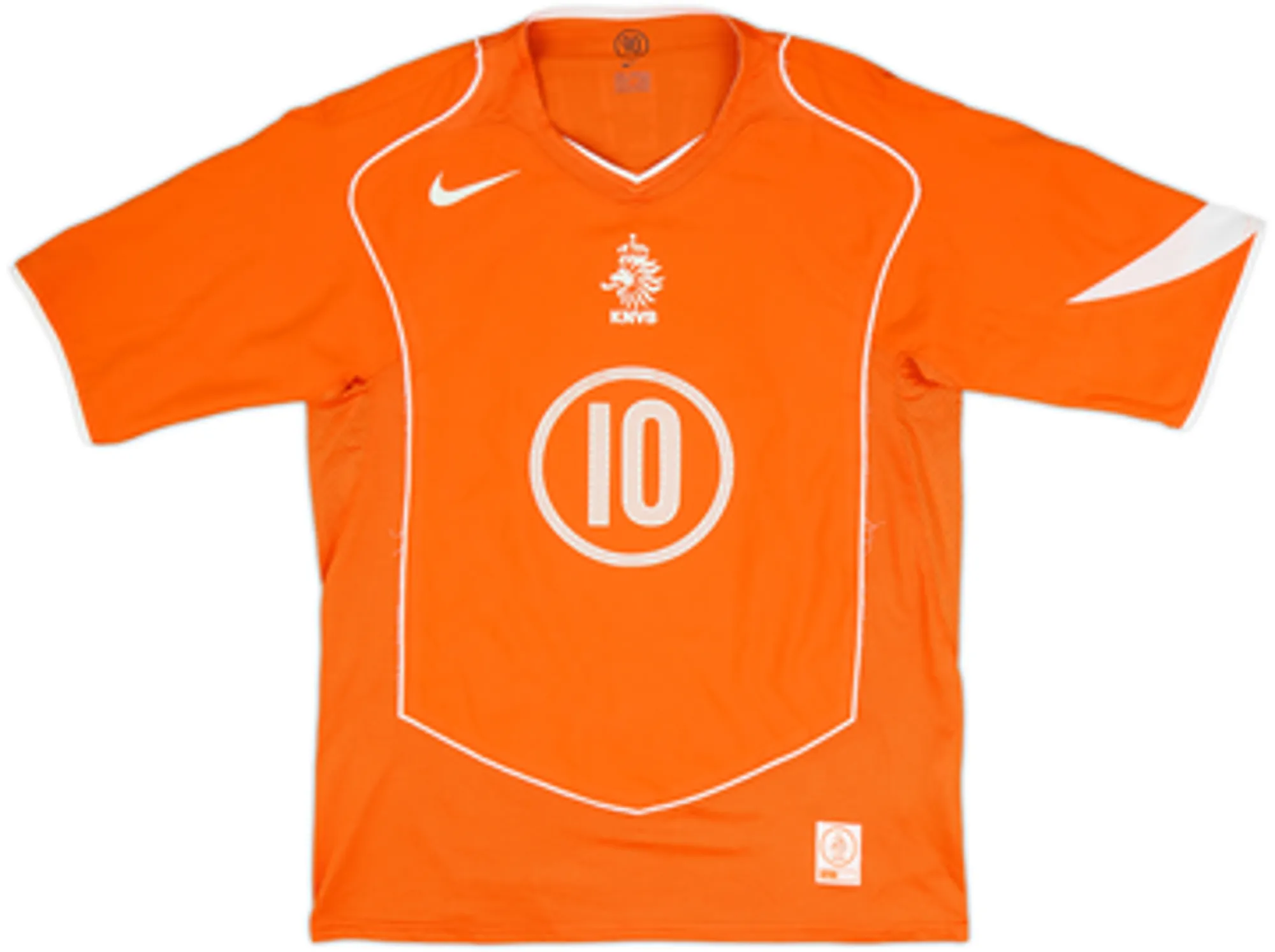 2004-06 Netherlands Limited Edition Player Issue Home Shirt 4540/5000 V.Nistelrooy #10 - 7/10 - (L)
