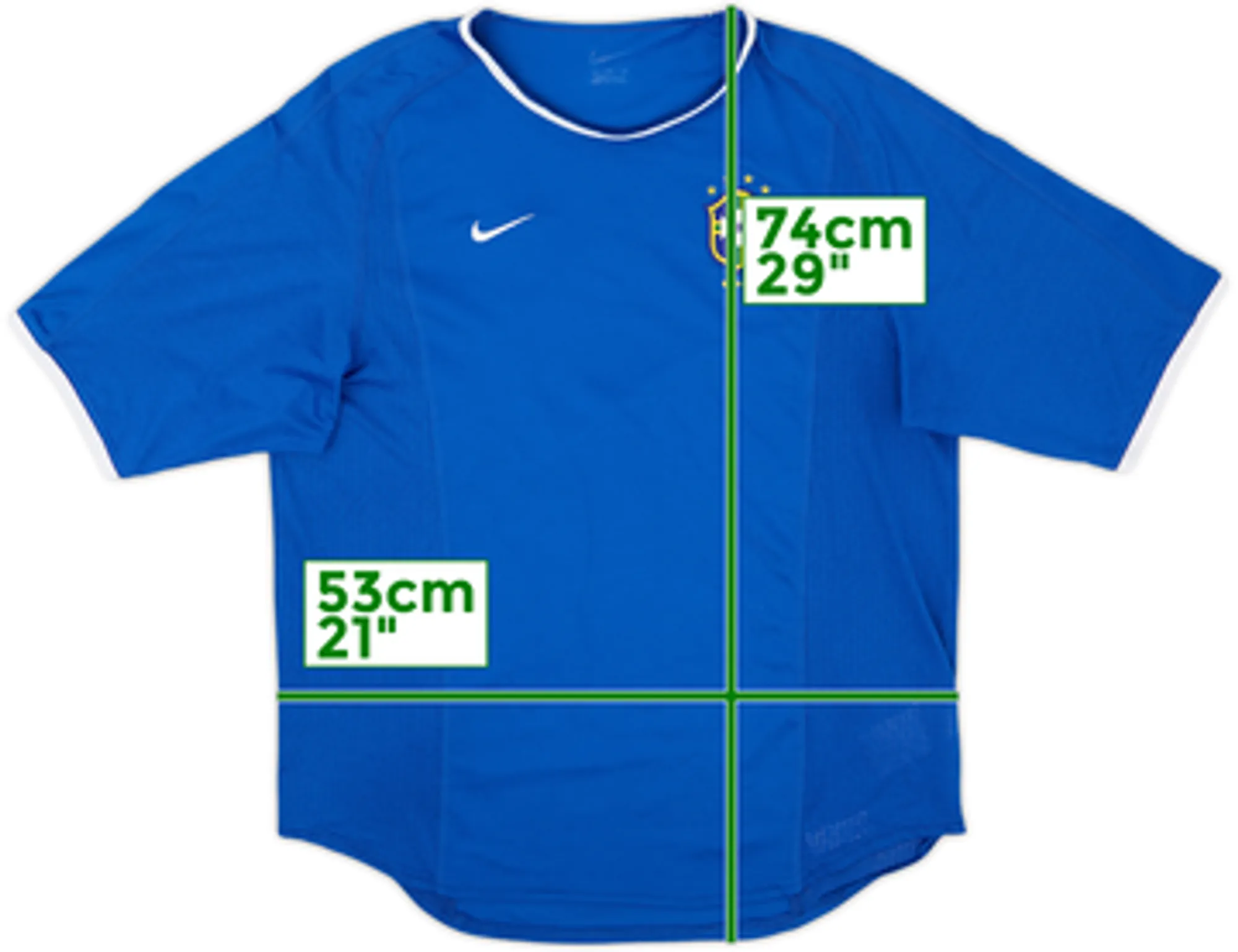 2000-02 Brazil Away Shirt - 3/10 - (L)
