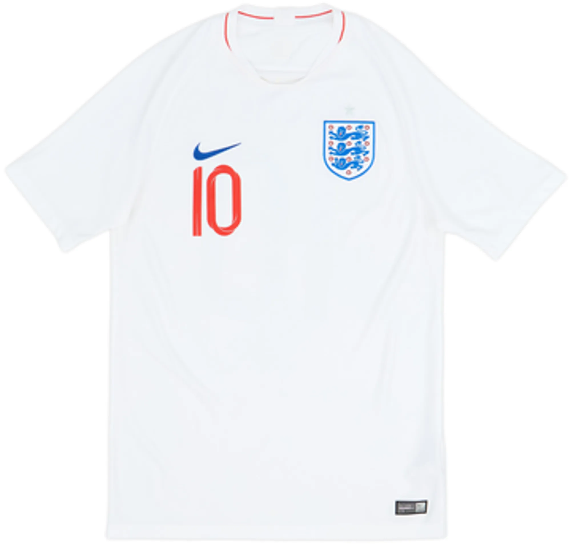 2018-19 England Home Shirt Rooney #10 - 10/10 - (M)