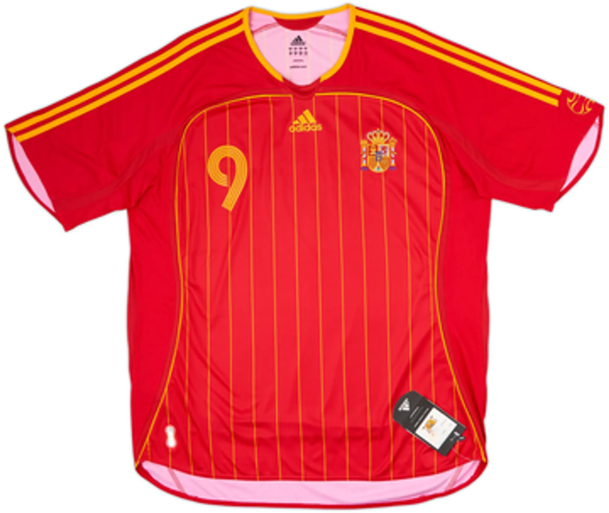 2006-08 Spain Home Shirt F.Torres #9 (XL)