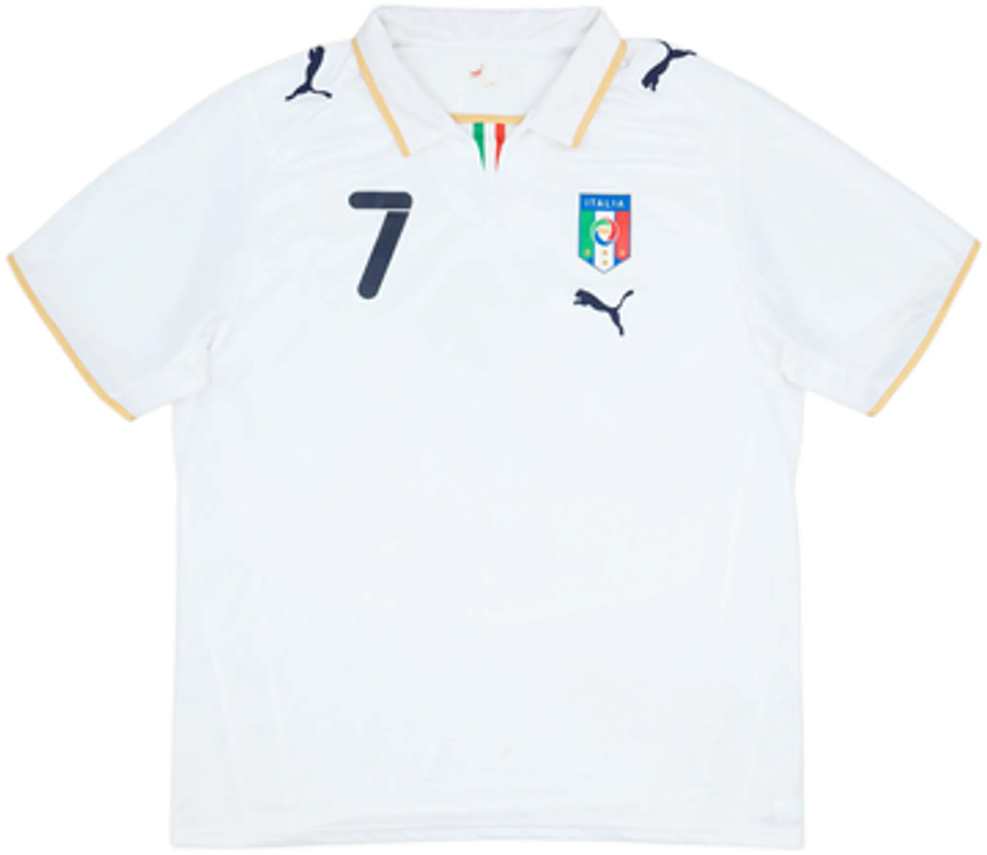 2007-08 Italy Away Shirt Del Piero #7 - 6/10 - (XXL)