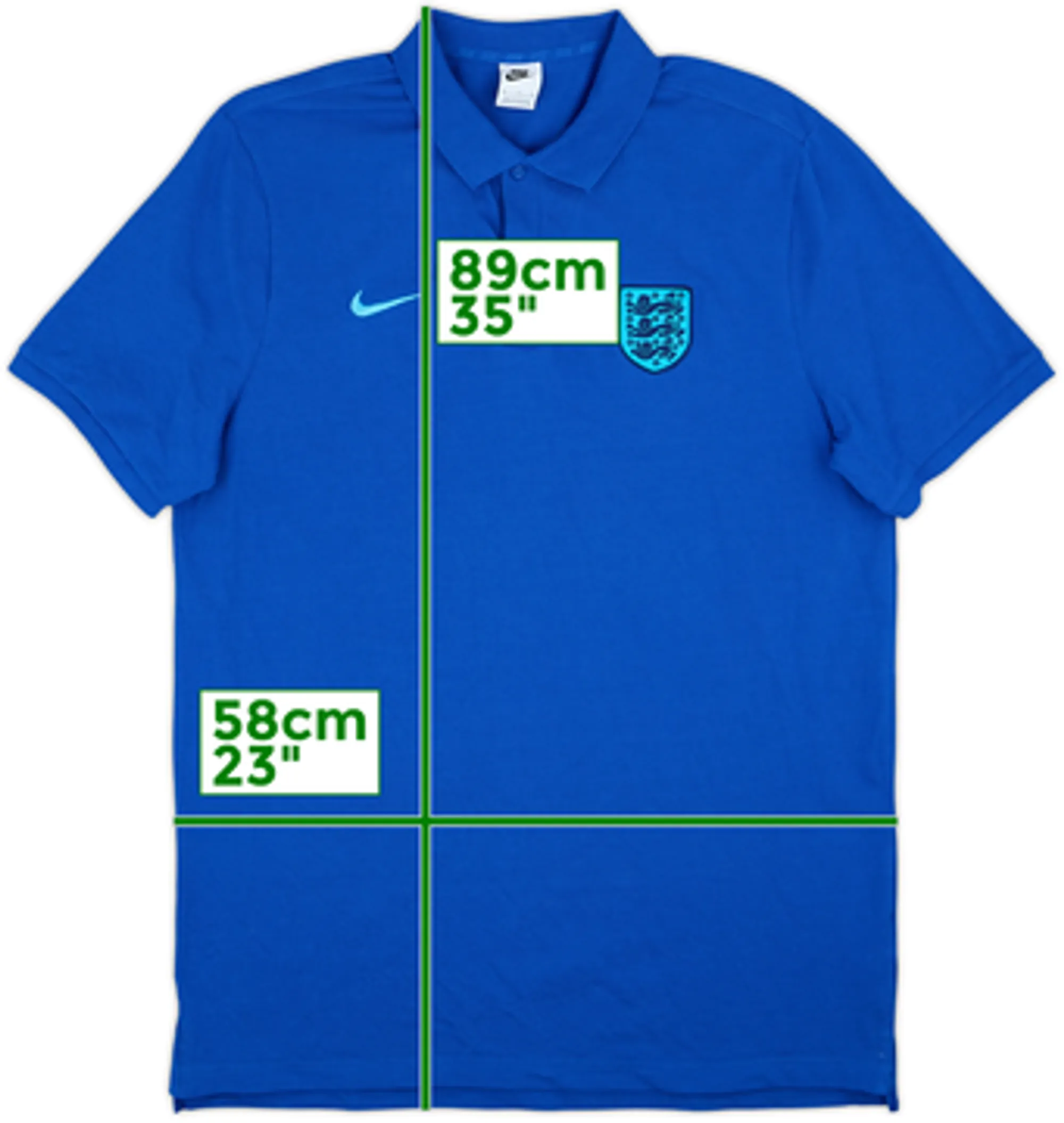 2022-23 England Nike Polo Shirt - 9/10 - (XL)