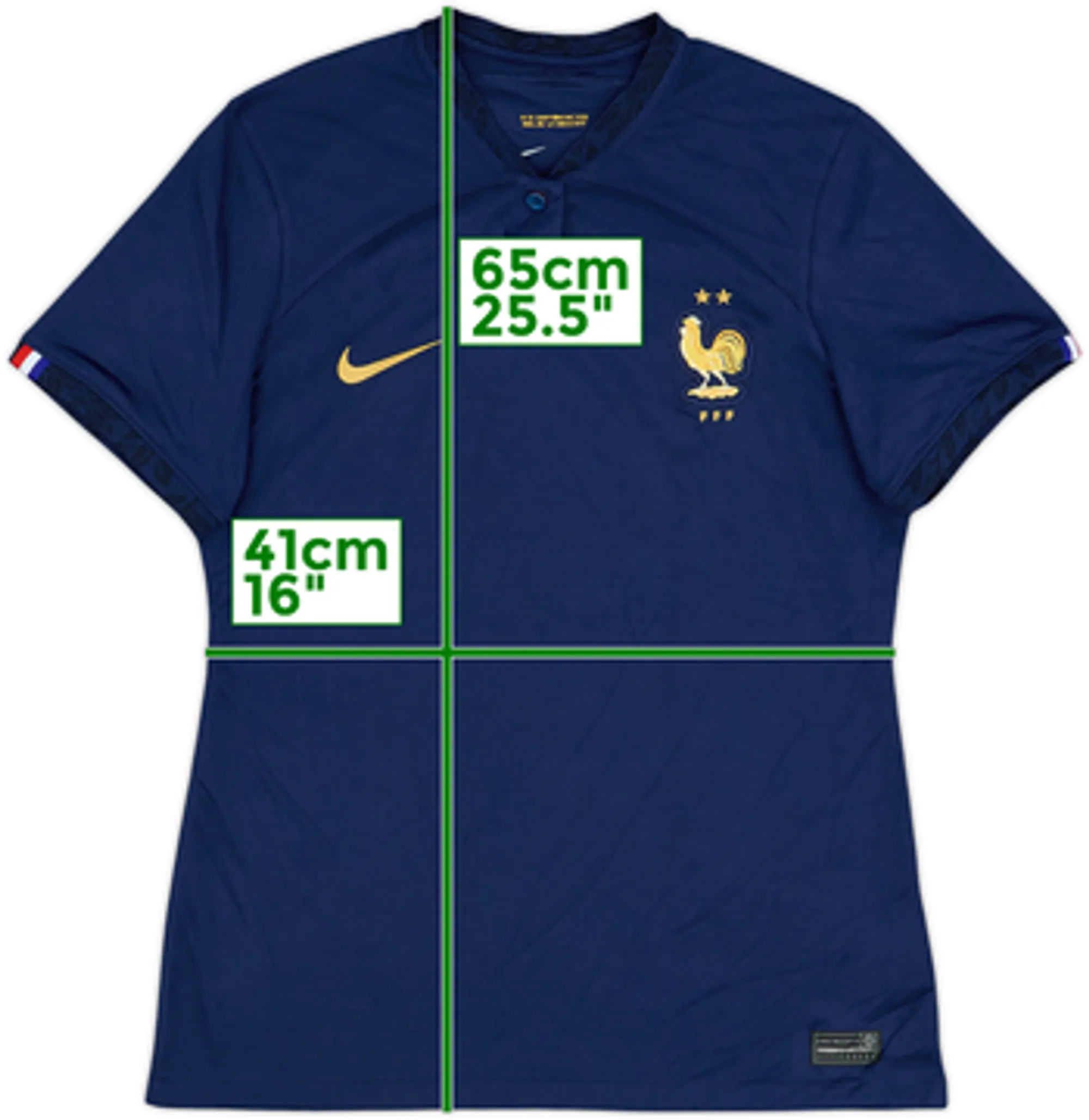 2022-23 France Home Shirt - 10/10 - (Women's M)