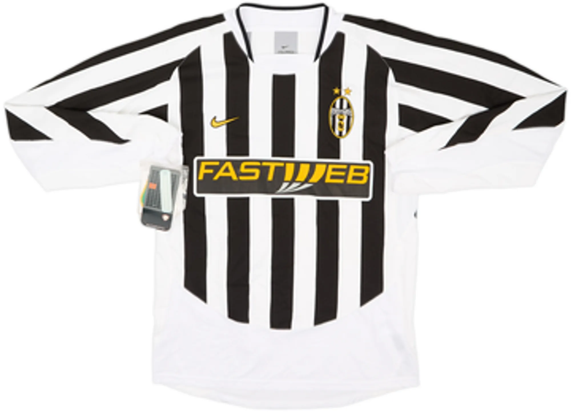 2003-04 Juventus Home L/S Shirt Del Piero #10 (M)