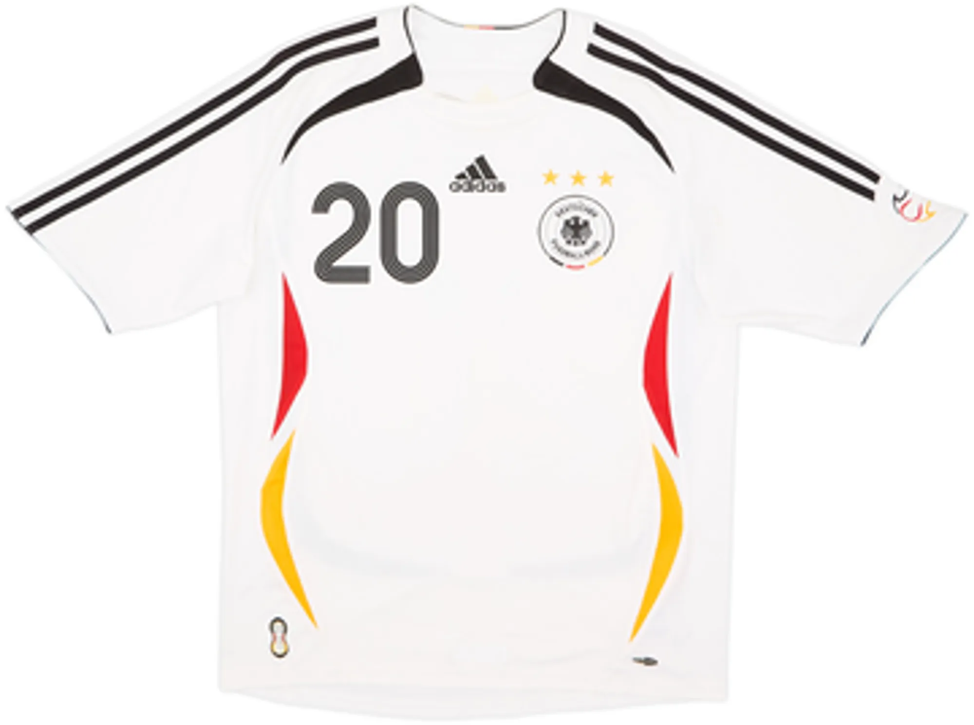 2005-07 Germany Home Shirt Podolski #20 - 8/10 - (XL.Boys)