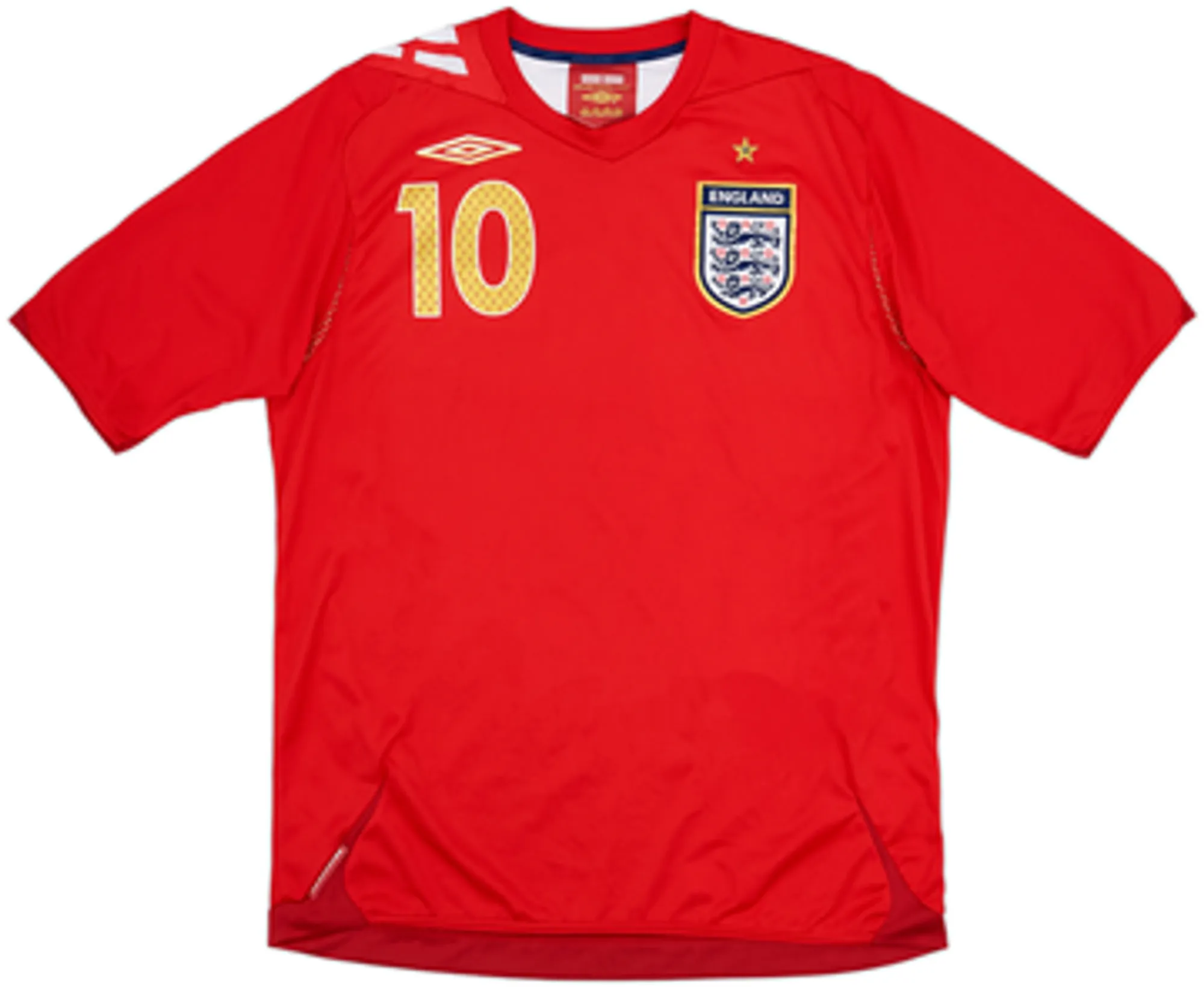 2006-08 England Away Shirt Owen #10 - 10/10 - (M)